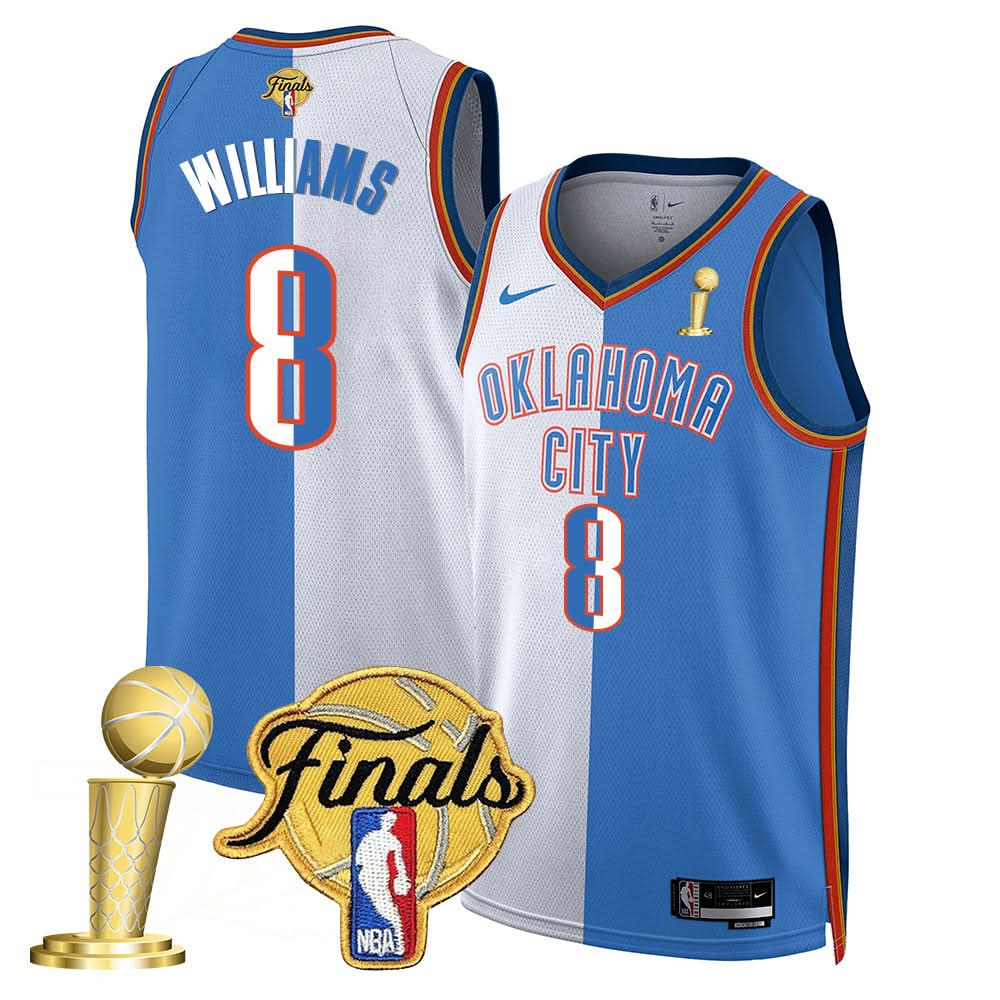 OKC 2024-25 Champions Jersey - Stitched