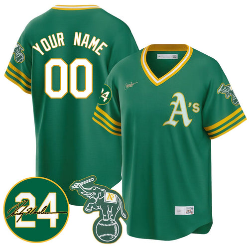 OA 2024 Ricky Henderson Memorial Custom Jersey - Stitched