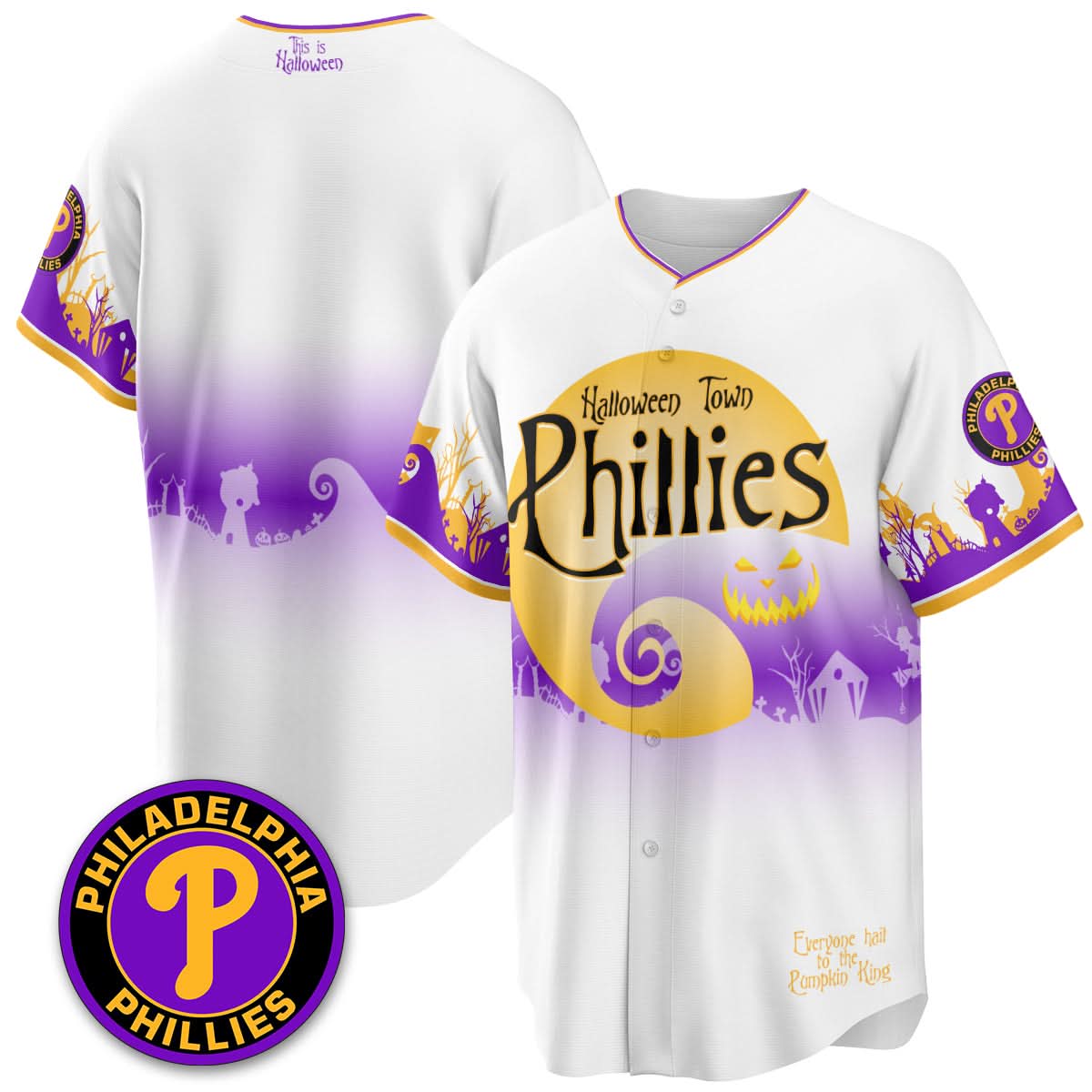 PP "Halloween Town" Limited Jersey - Stitched