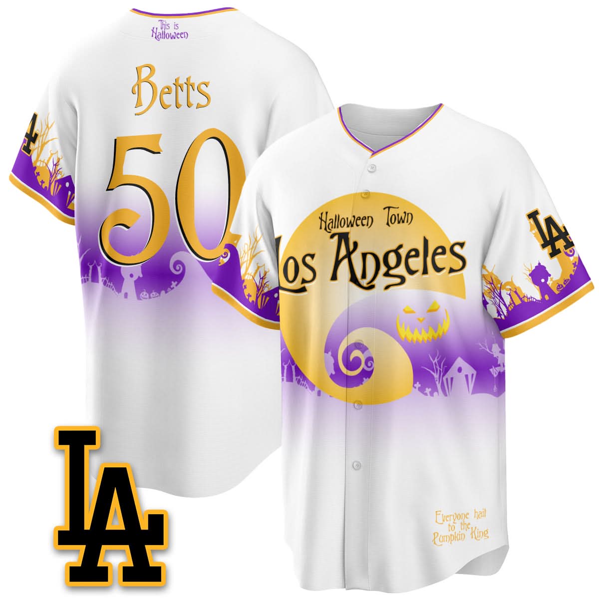 LAD "Halloween Town" Limited Jersey - Stitched