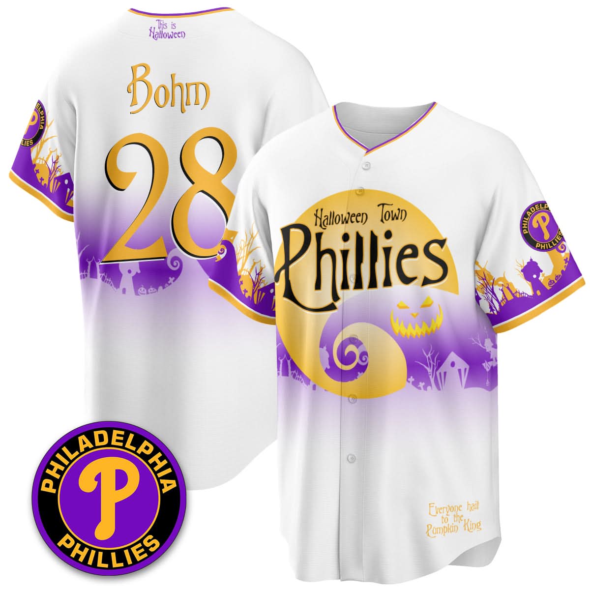 PP "Halloween Town" Limited Jersey - Stitched