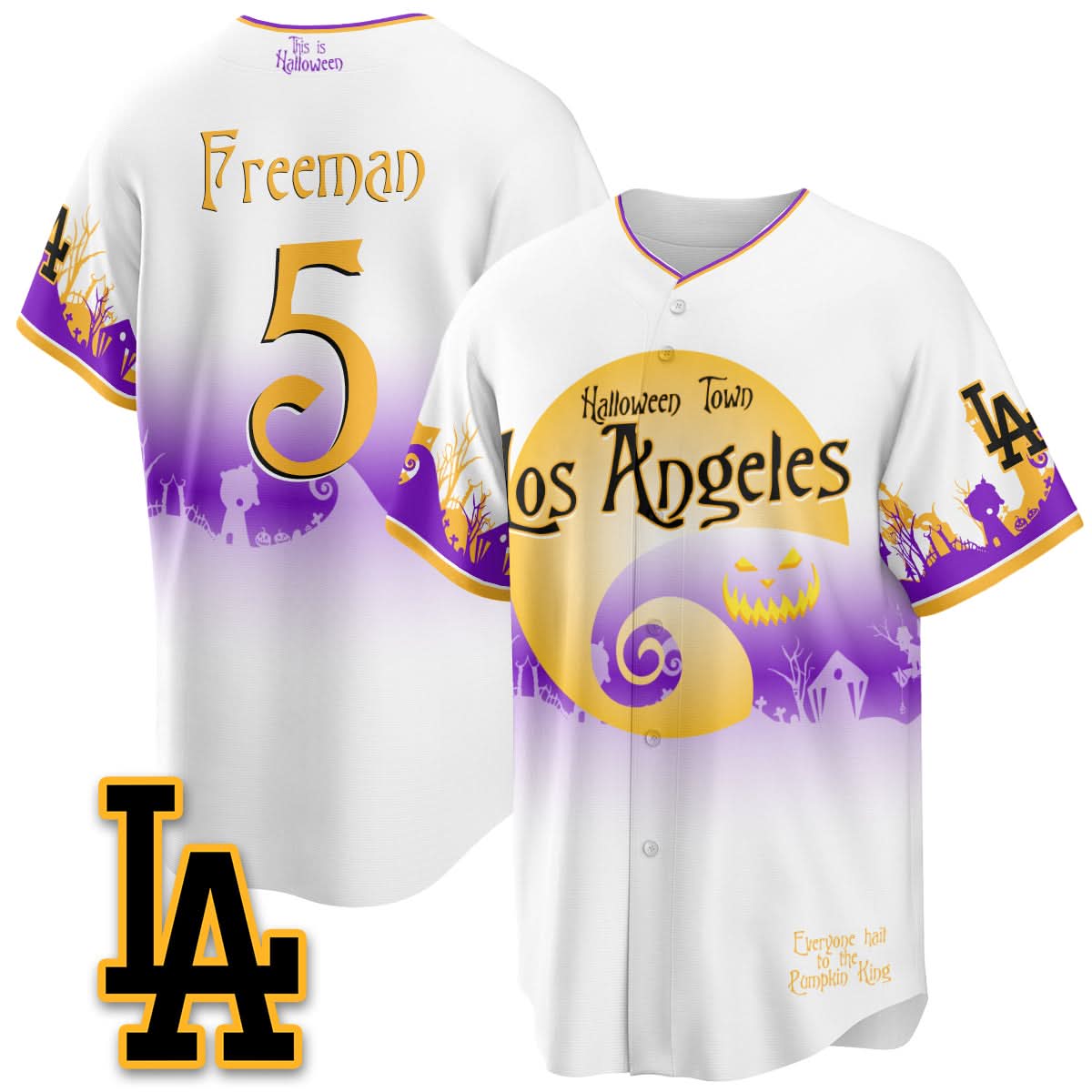 LAD "Halloween Town" Limited Jersey - Stitched