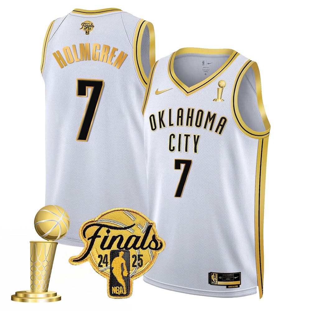 OKC 2024-25 Champions Jersey - Stitched