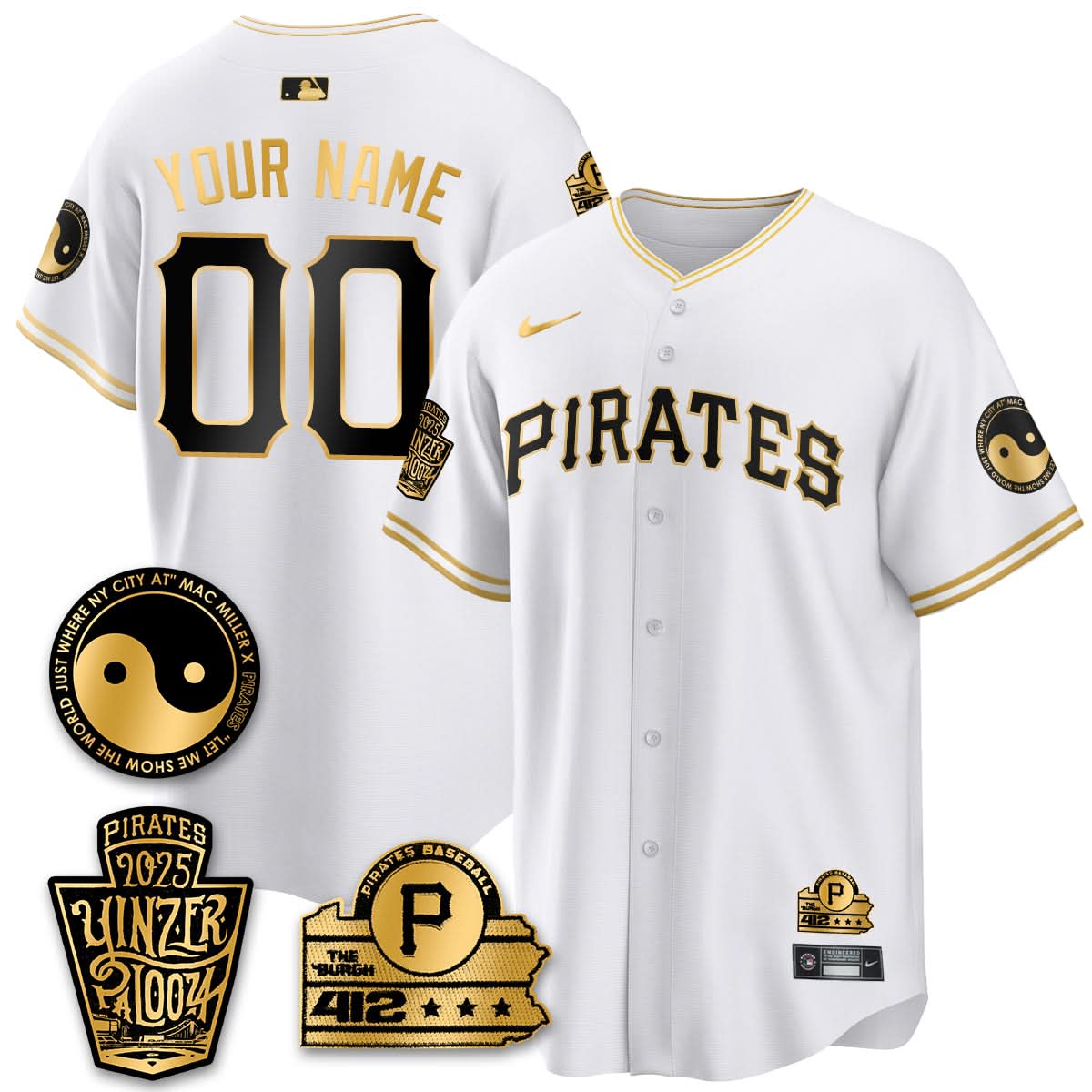 PP Yinzerpalooza 2025 Limited Custom Jersey - Stitched