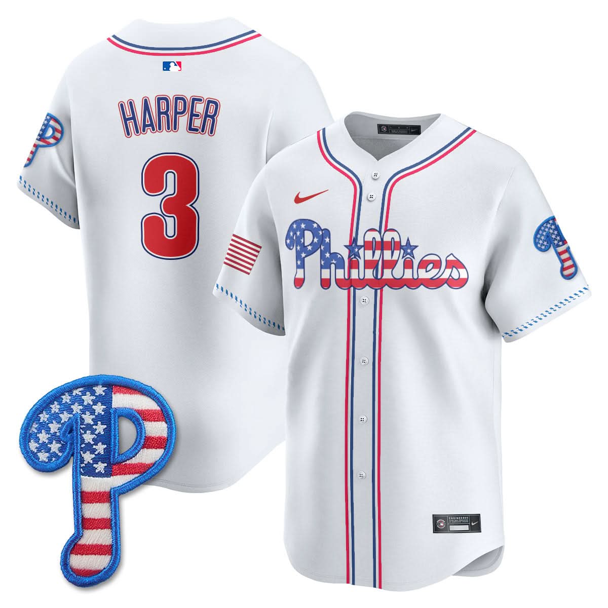 PP 2025 Fourth of July Jersey - Stitched