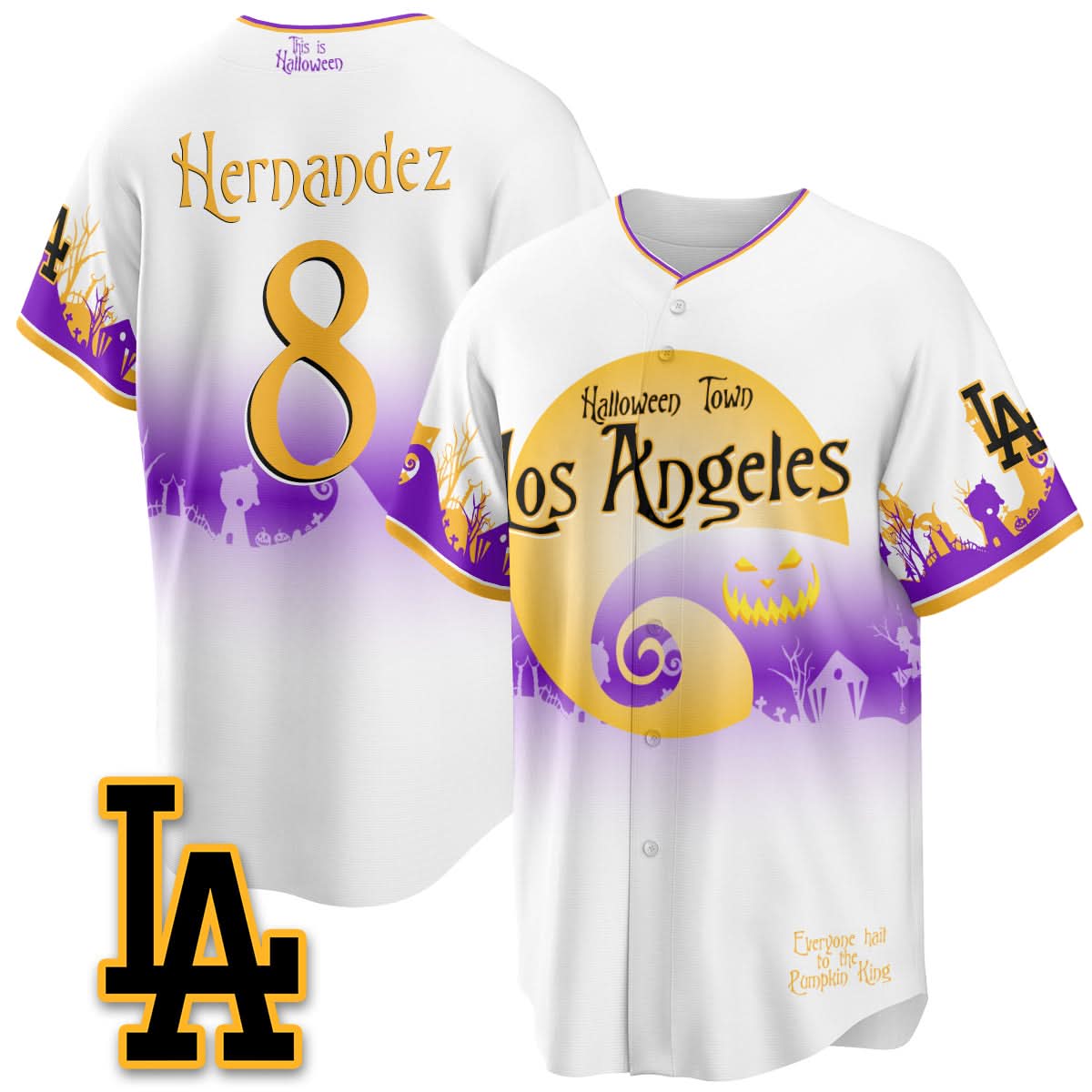 LAD "Halloween Town" Limited Jersey - Stitched