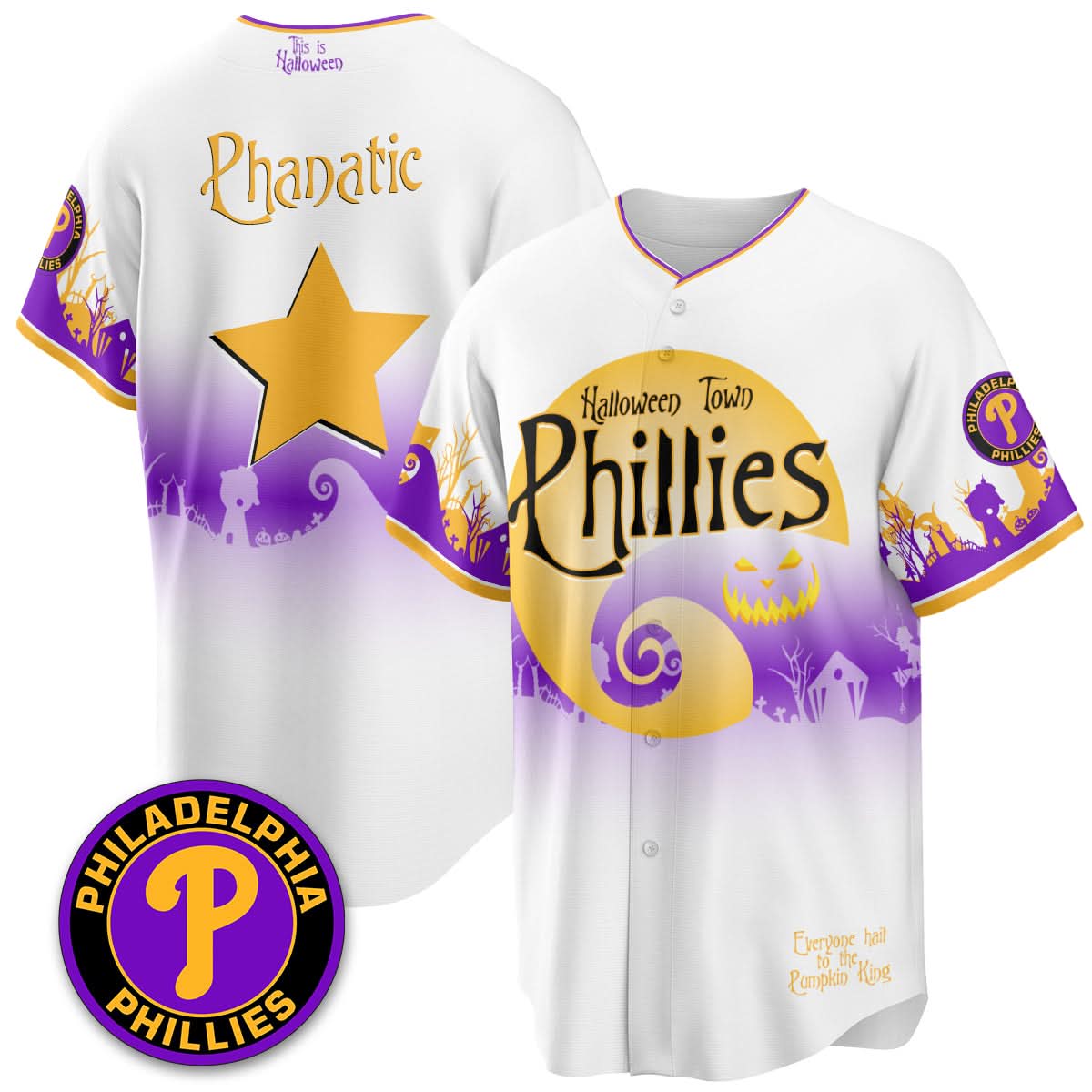 PP "Halloween Town" Limited Jersey - Stitched