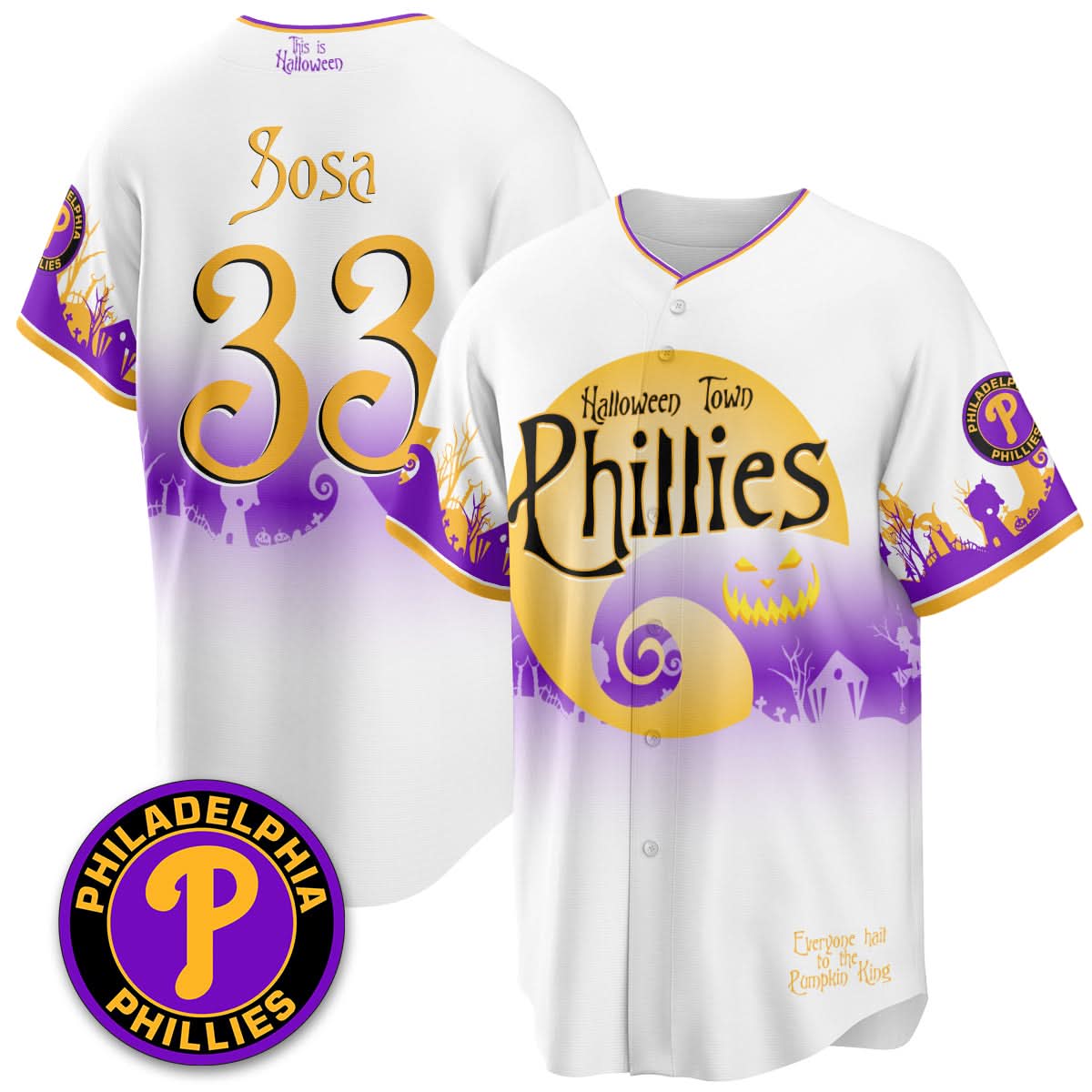 PP "Halloween Town" Limited Jersey - Stitched