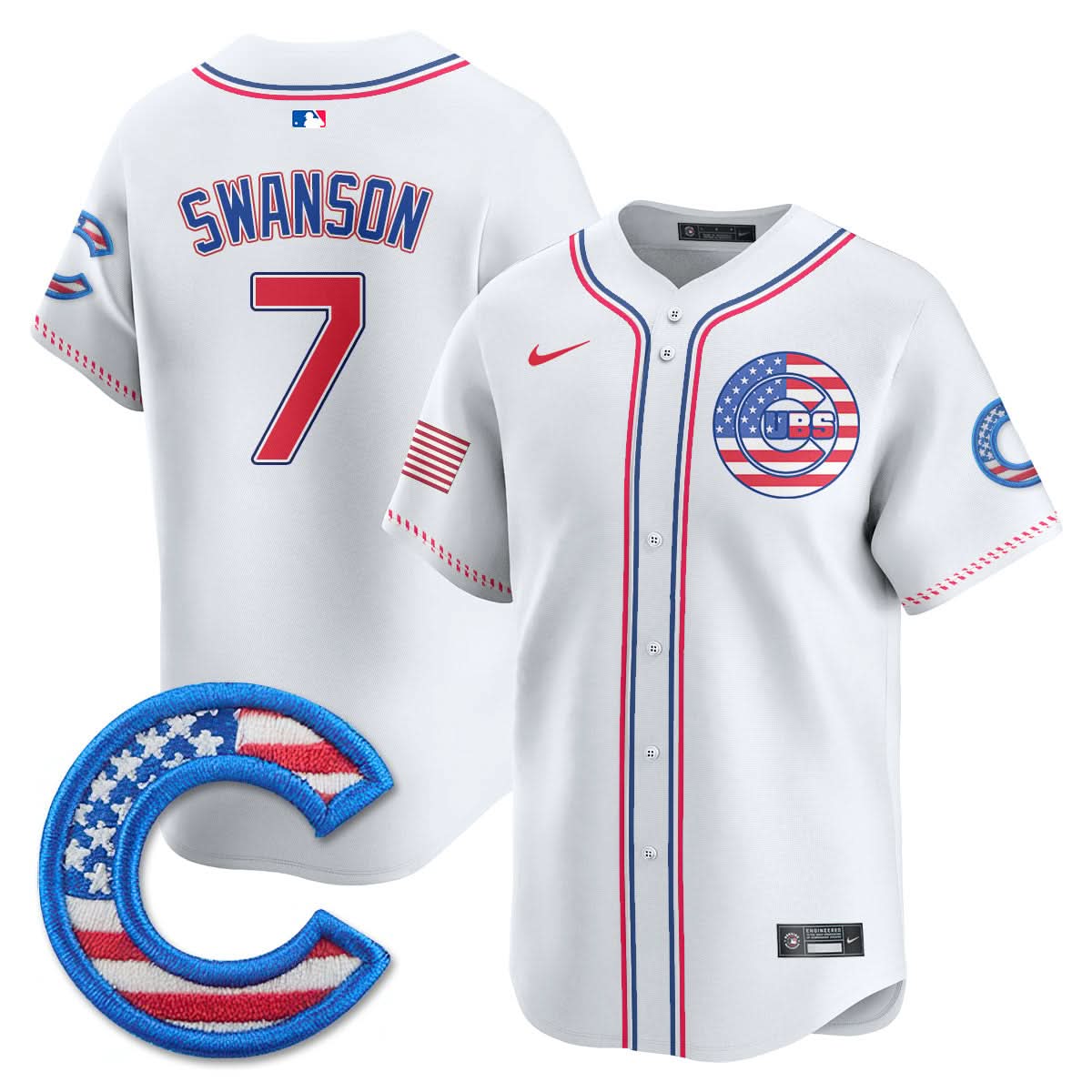 CC 2025 Fourth of July Jersey - Stitched