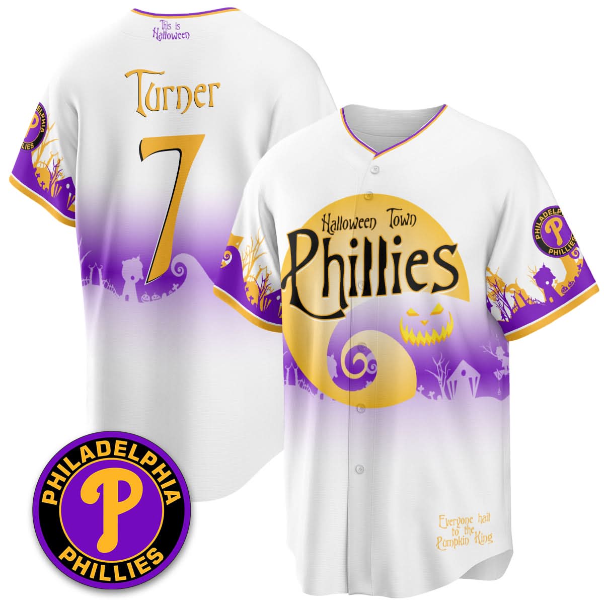 PP "Halloween Town" Limited Jersey - Stitched