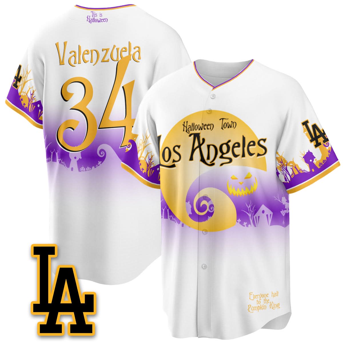 LAD "Halloween Town" Limited Jersey - Stitched