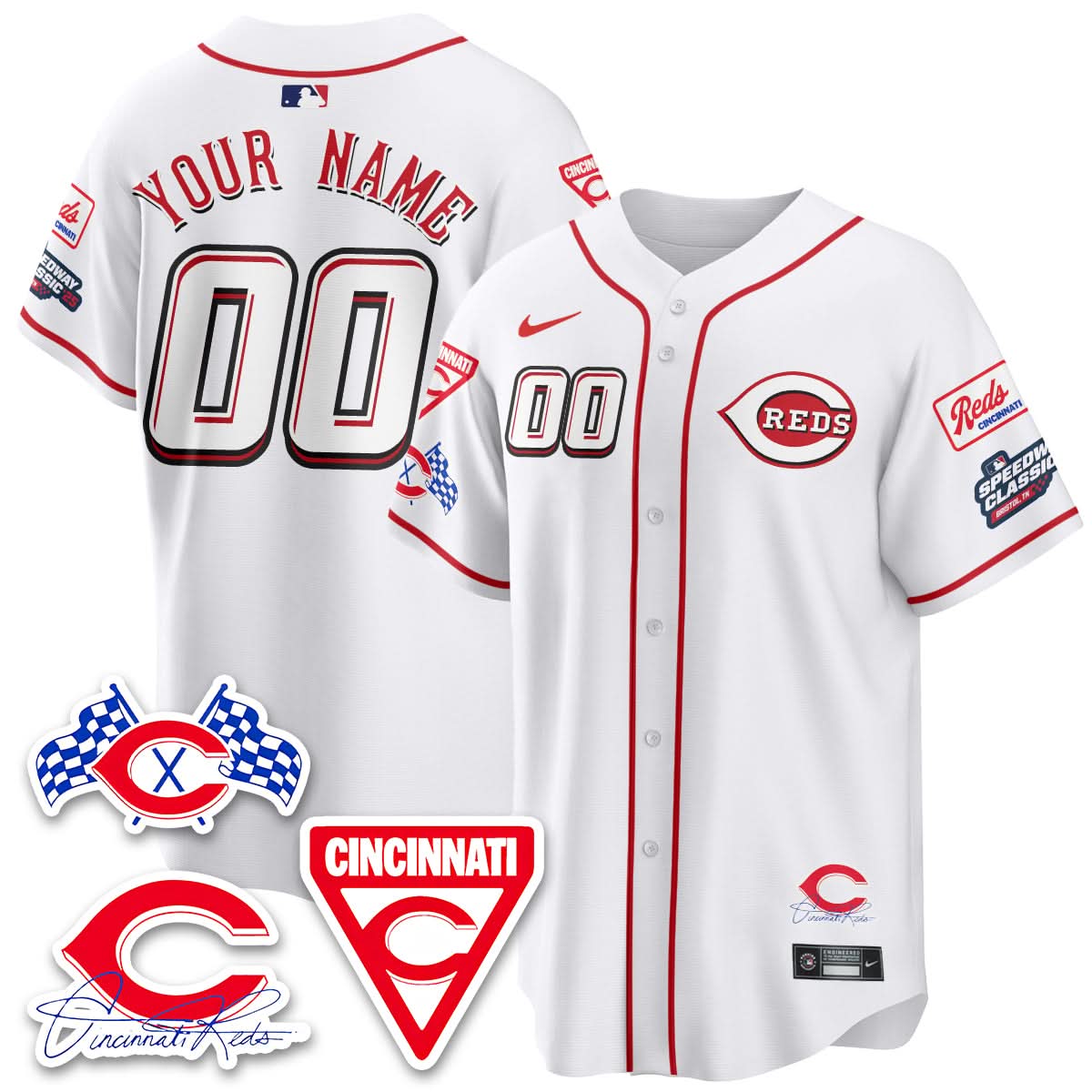 CR 2025 Speedway Limited Custom Jersey - Stitched