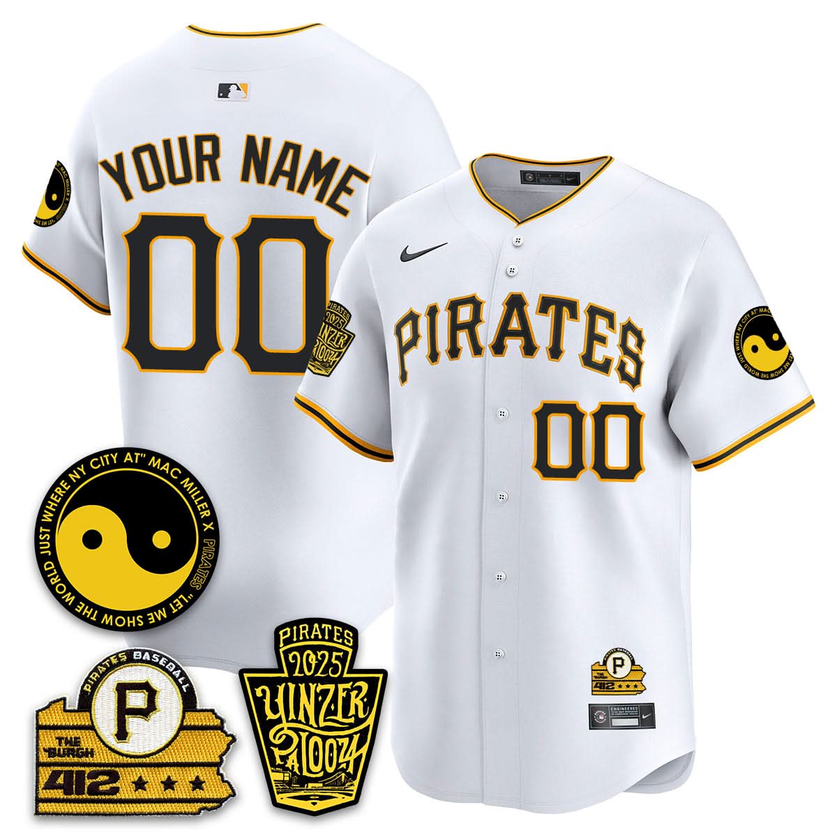 PP Yinzerpalooza 2025 Limited Custom Jersey - Stitched