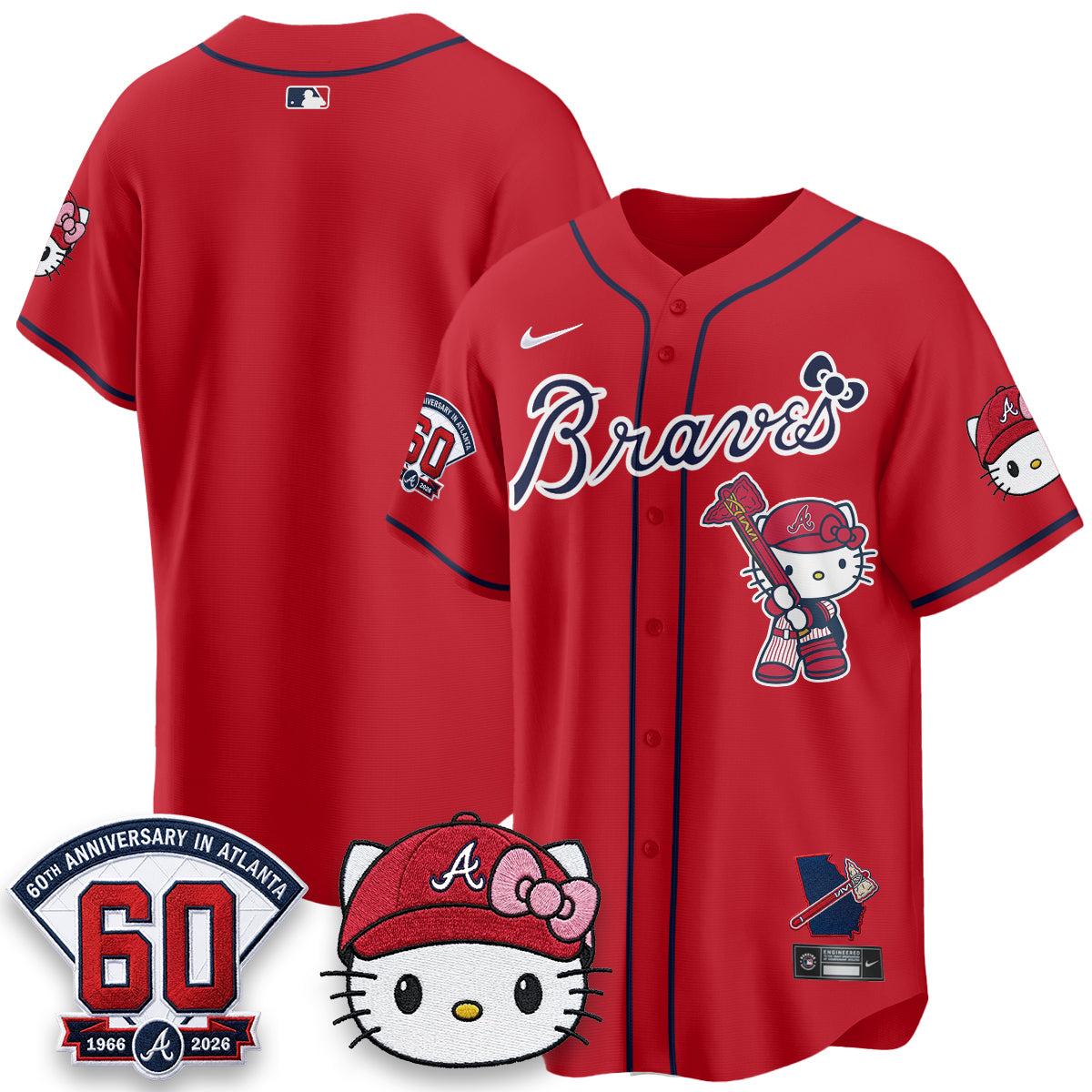 ATL x Meow KT 2026 Vapor Limited Jersey - Stitched