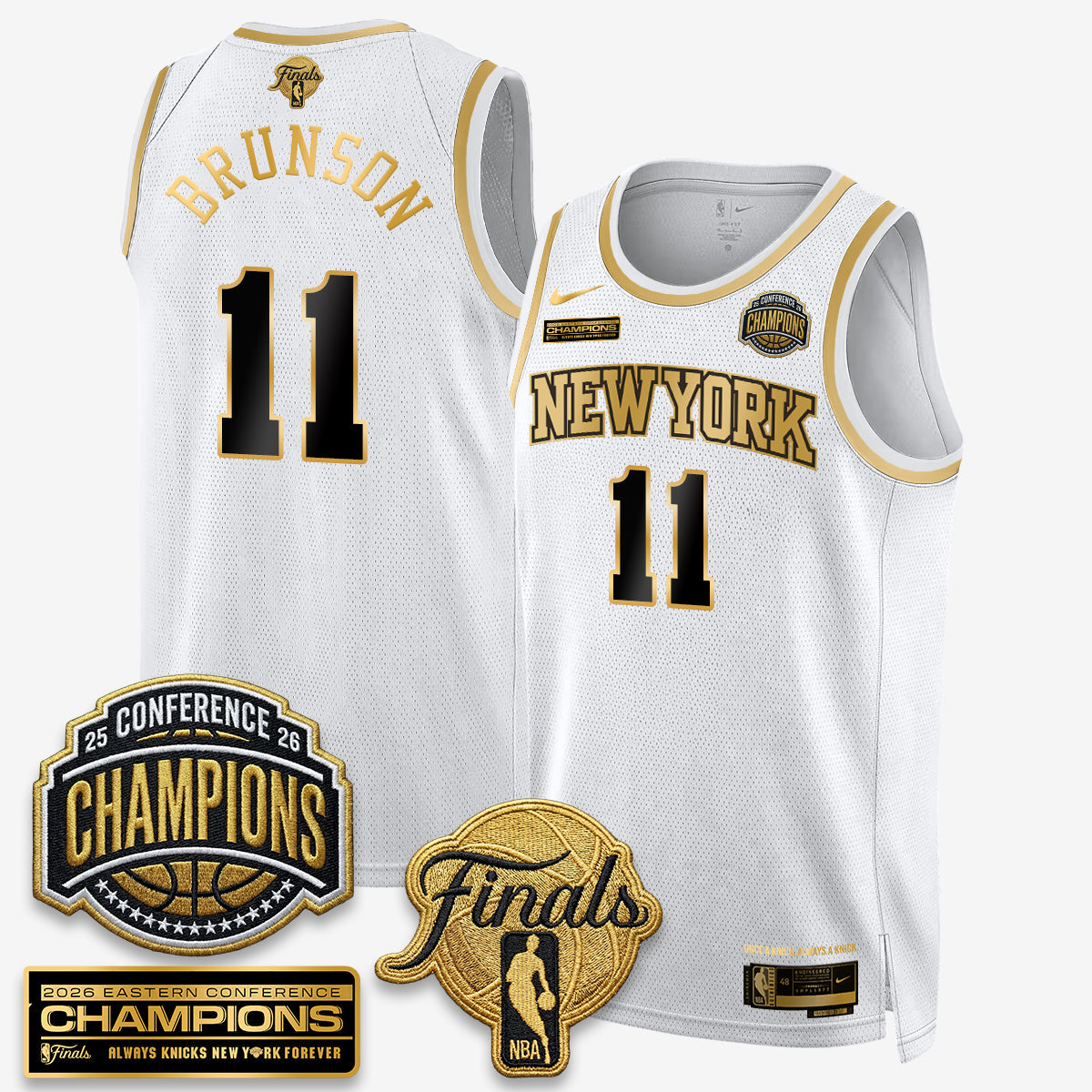 NYK 2026 Basketball  Eastern Conference Champions Vapor Special Edition Jersey - Stitched