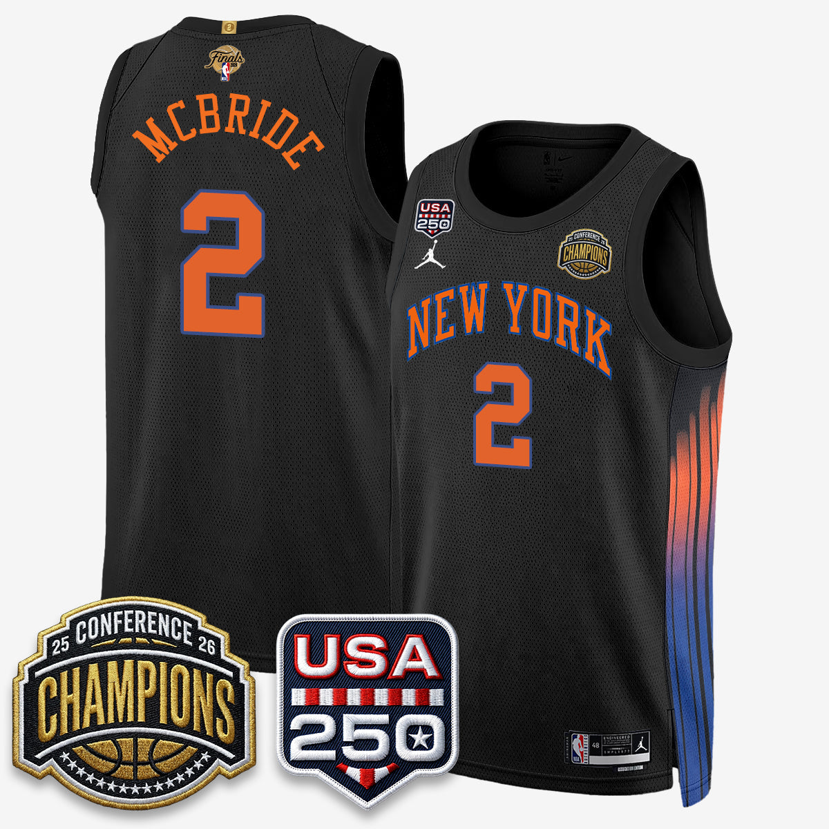 NYK 2026 Basketball  Eastern Conference Champions City Edition Jersey V2- Stitched