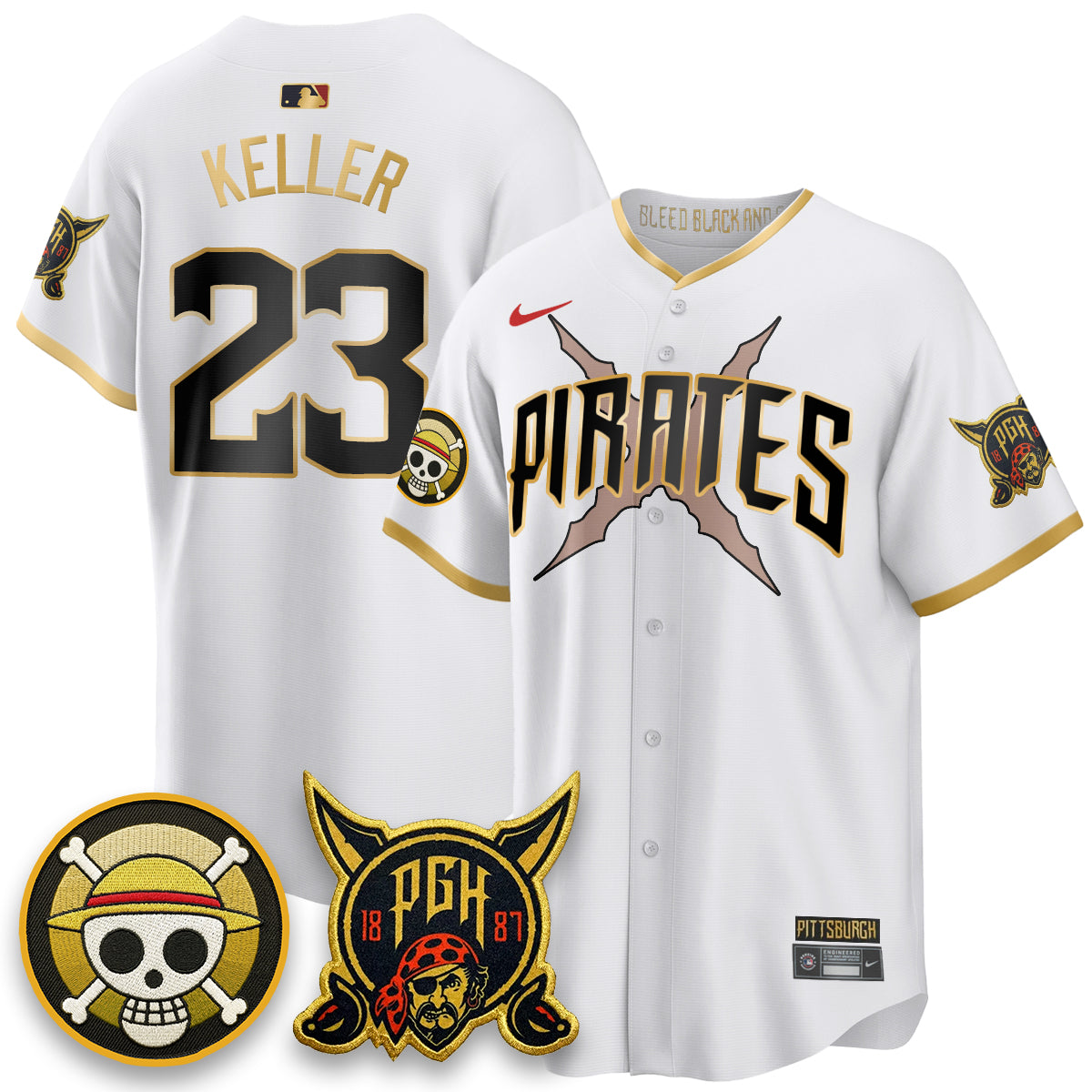 PIT 2026 City Connect x OP Vapor Limited Jersey - Stitched