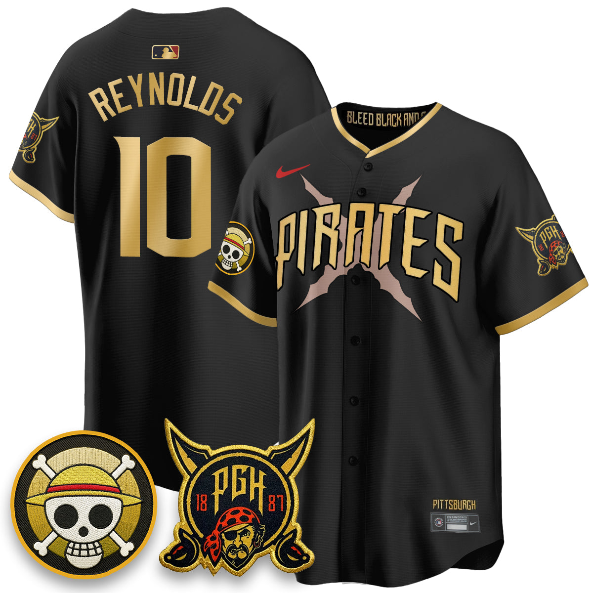 PIT 2026 City Connect x OP Vapor Limited Jersey - Stitched