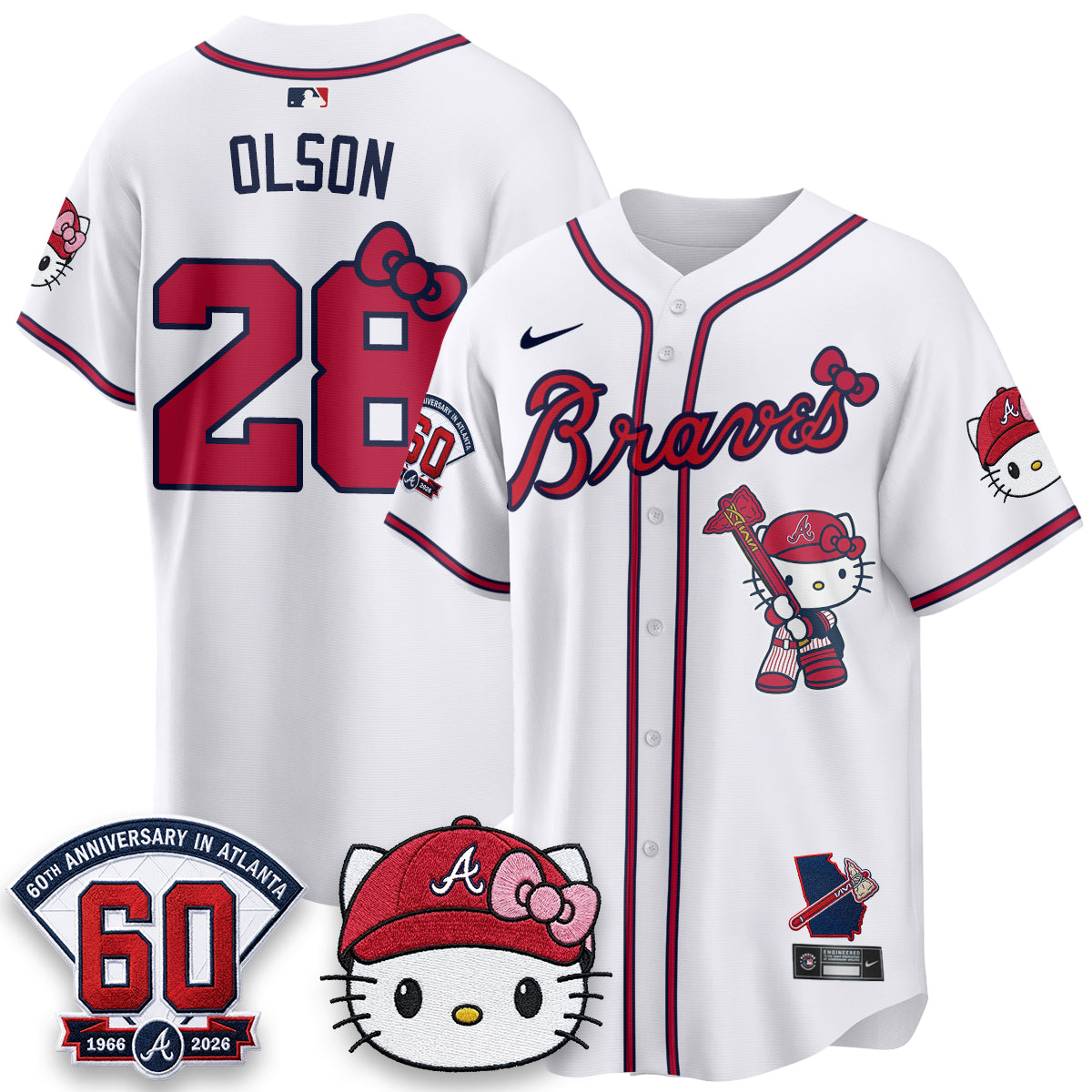 ATL x Meow KT 2026 Vapor Limited Jersey - Stitched