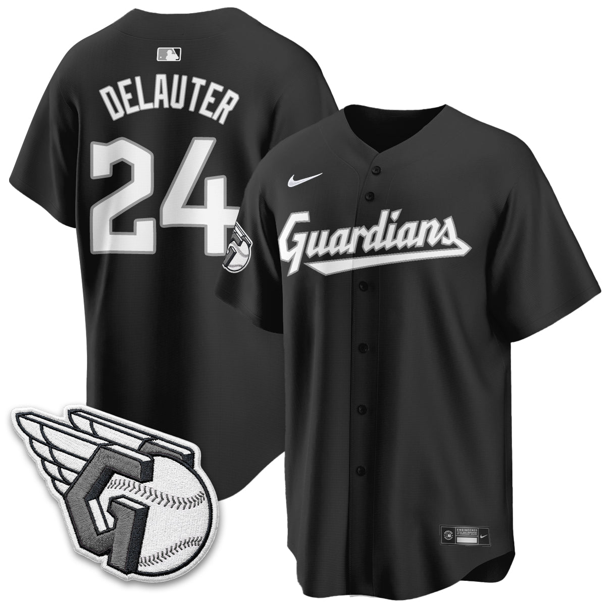 CLE 2026 Black Out Style Limited Vapor Jersey - Stitched