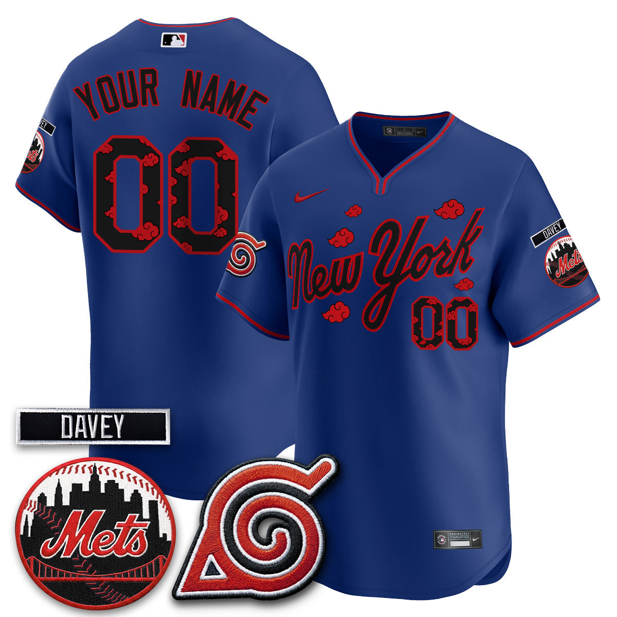 NYM x NRT Nights 2026 Vapor Limited Custom Jersey - Stitched