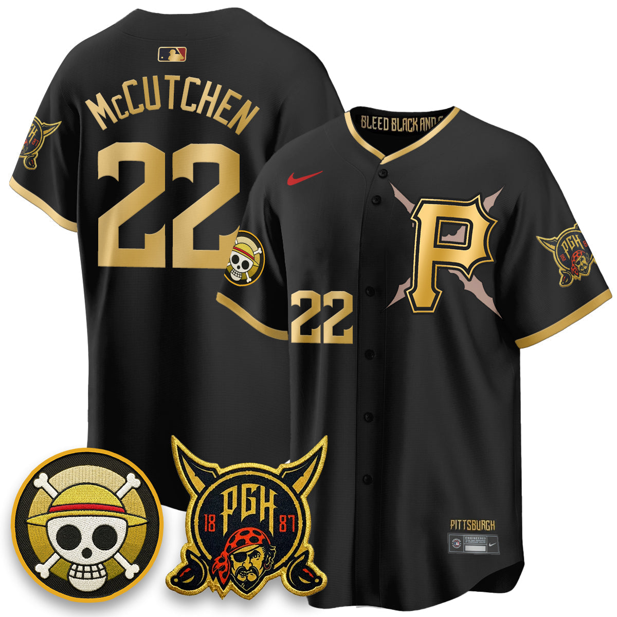 PIT 2026 City Connect x OP Vapor Limited Jersey - Stitched