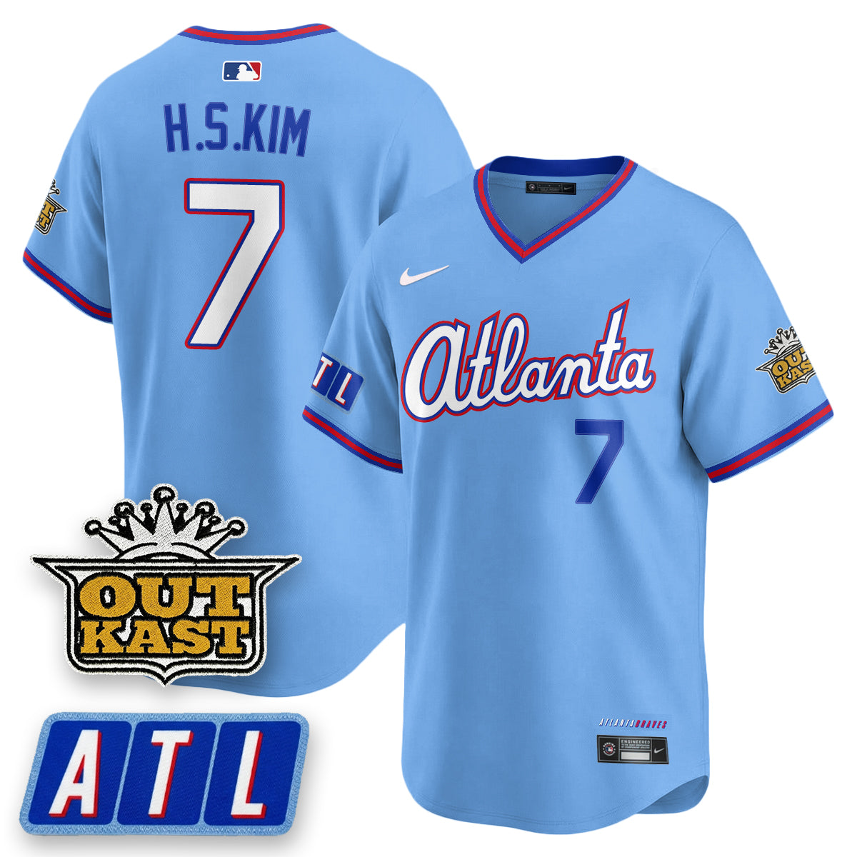 ATL 2026 City Connect x Outkast Patch Vapor Limited Jersey - Stitched