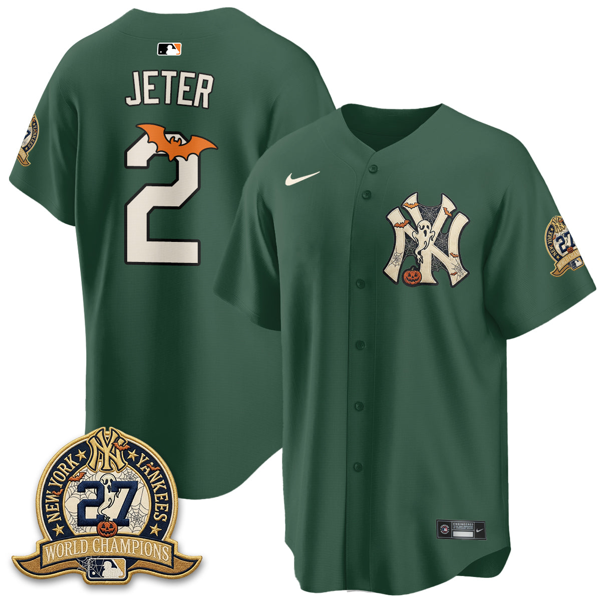 NYY Halloween 2026 Vapor Limited Jersey - Stitched
