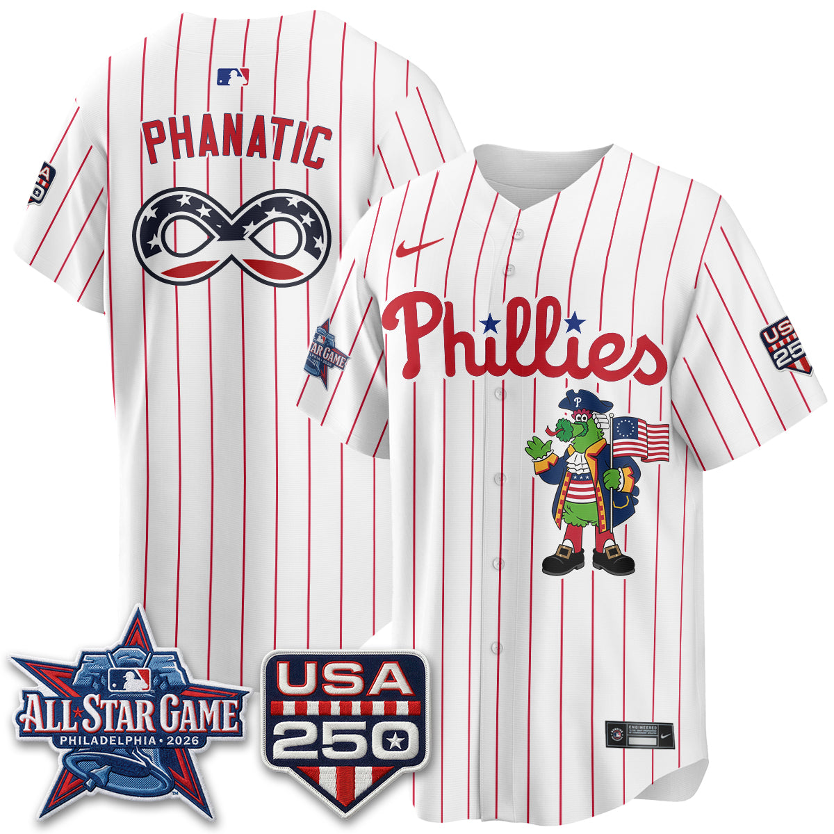 PHI 2026 All Star Phanatic Edition Vapor Jersey - Stitched