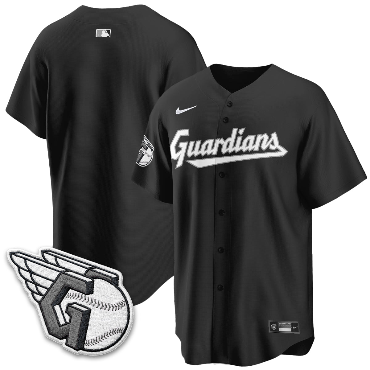 CLE 2026 Black Out Style Limited Vapor Jersey - Stitched