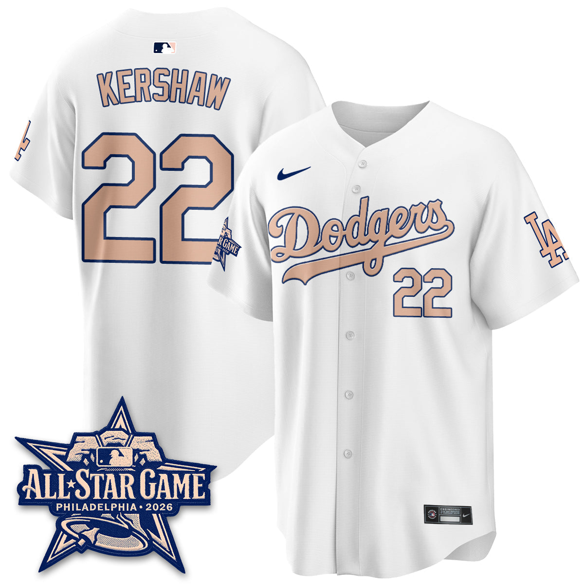 LAD All Star Game 2026 Vapor Jersey - Stitched