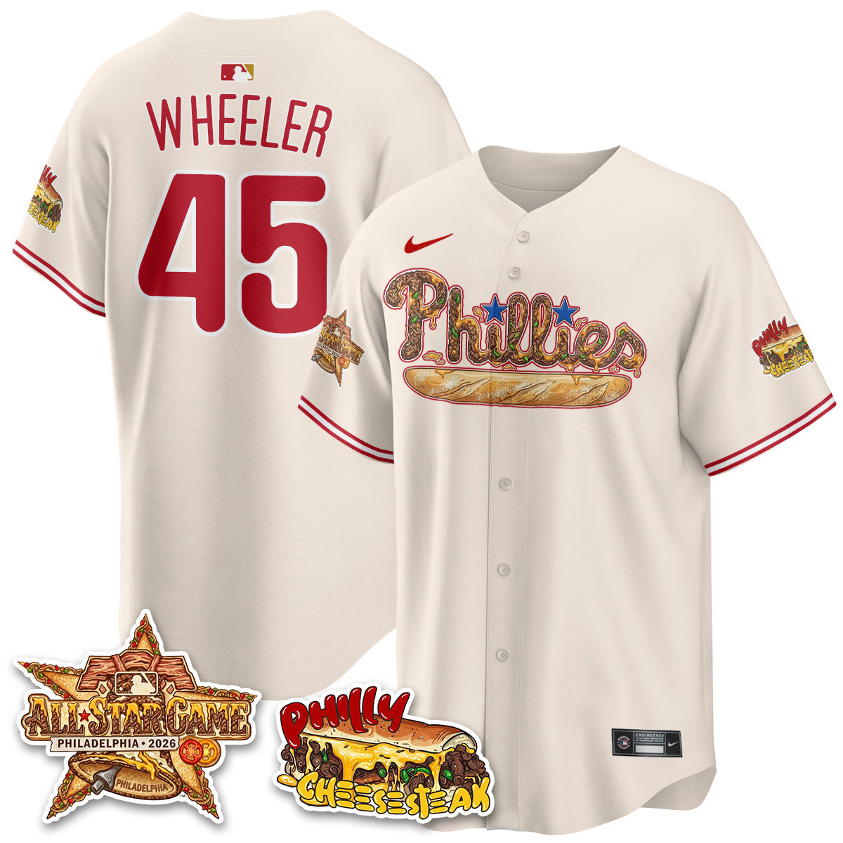 PHI Cheesesteak Edition Vapor Limited Jersey - Stitched