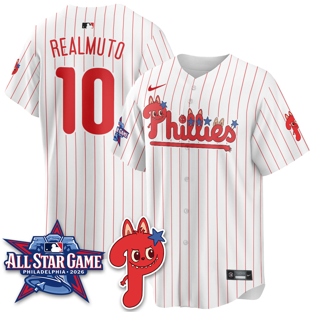 PHI Fanged Rabbit Doll  Vapor Limited Jersey - Stitched