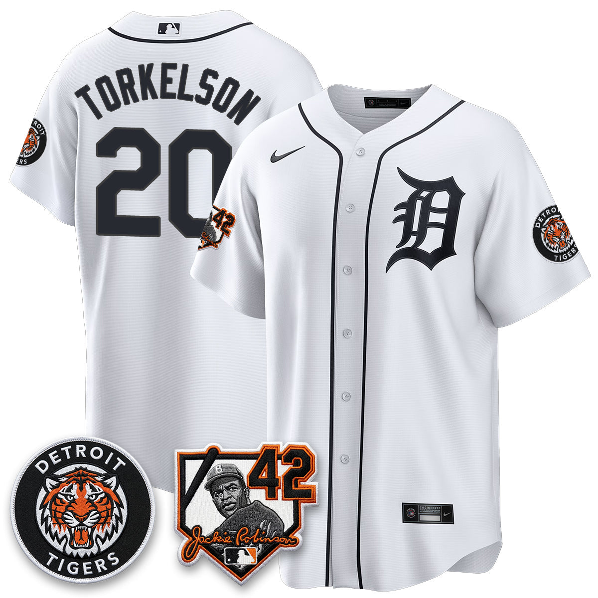 DET 2026 Jackie Robinson Day Vapor Limited Jersey - Stitched