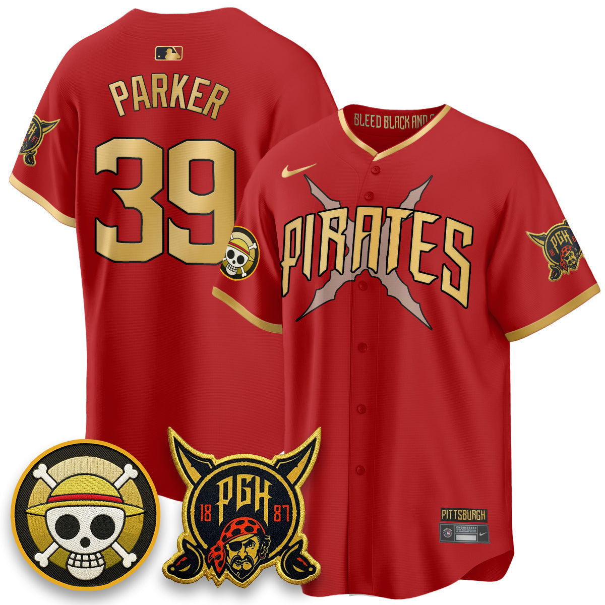 PIT 2026 City Connect x OP Vapor Limited Jersey - Stitched