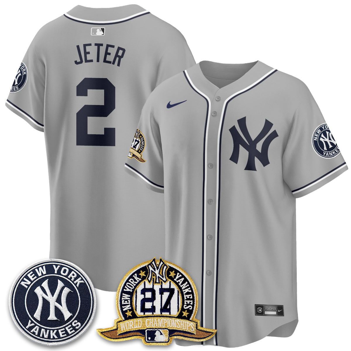 NYY 2026 Black Out Style Vapor Limited Jersey - Stitched