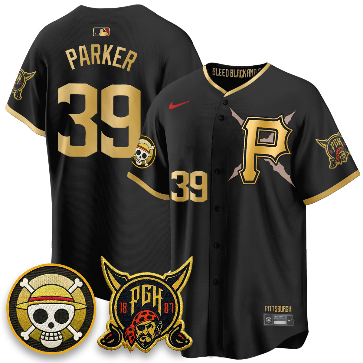 PIT 2026 City Connect x OP Vapor Limited Jersey - Stitched