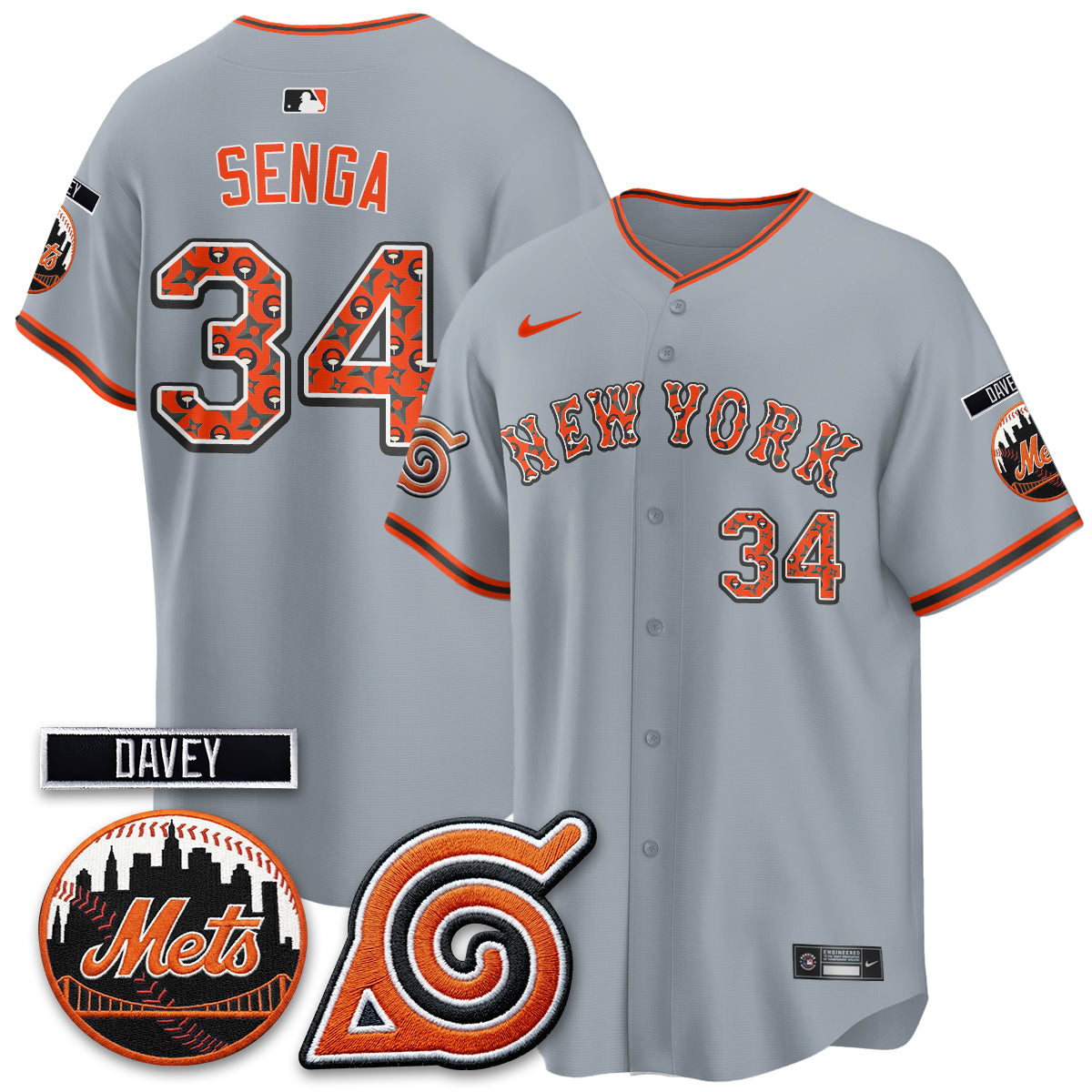 NYM x Naruto Nights 2026 Vapor Limited Jersey - Stitched V2