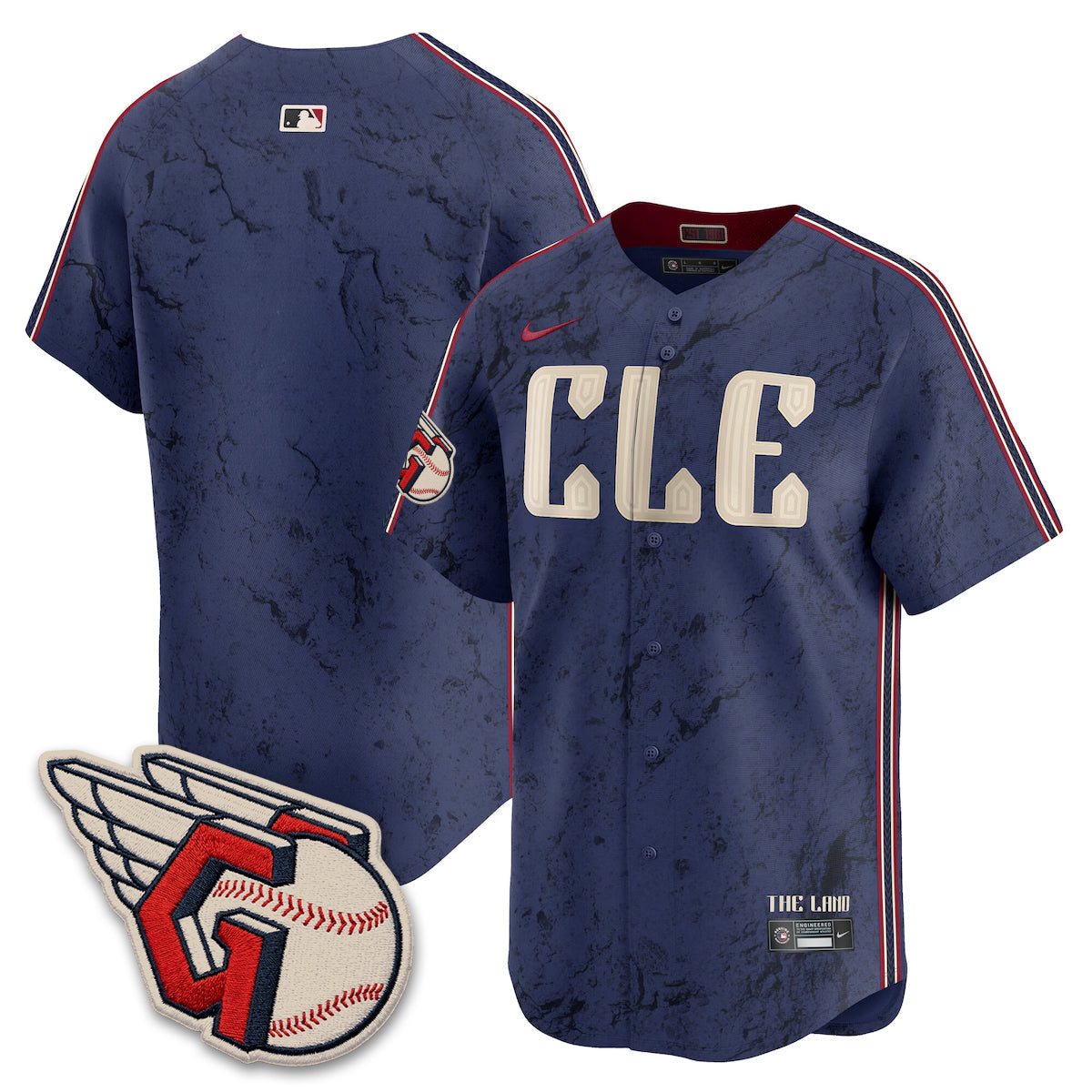 CLE 2026 Black Out Style Limited Vapor Jersey - Stitched