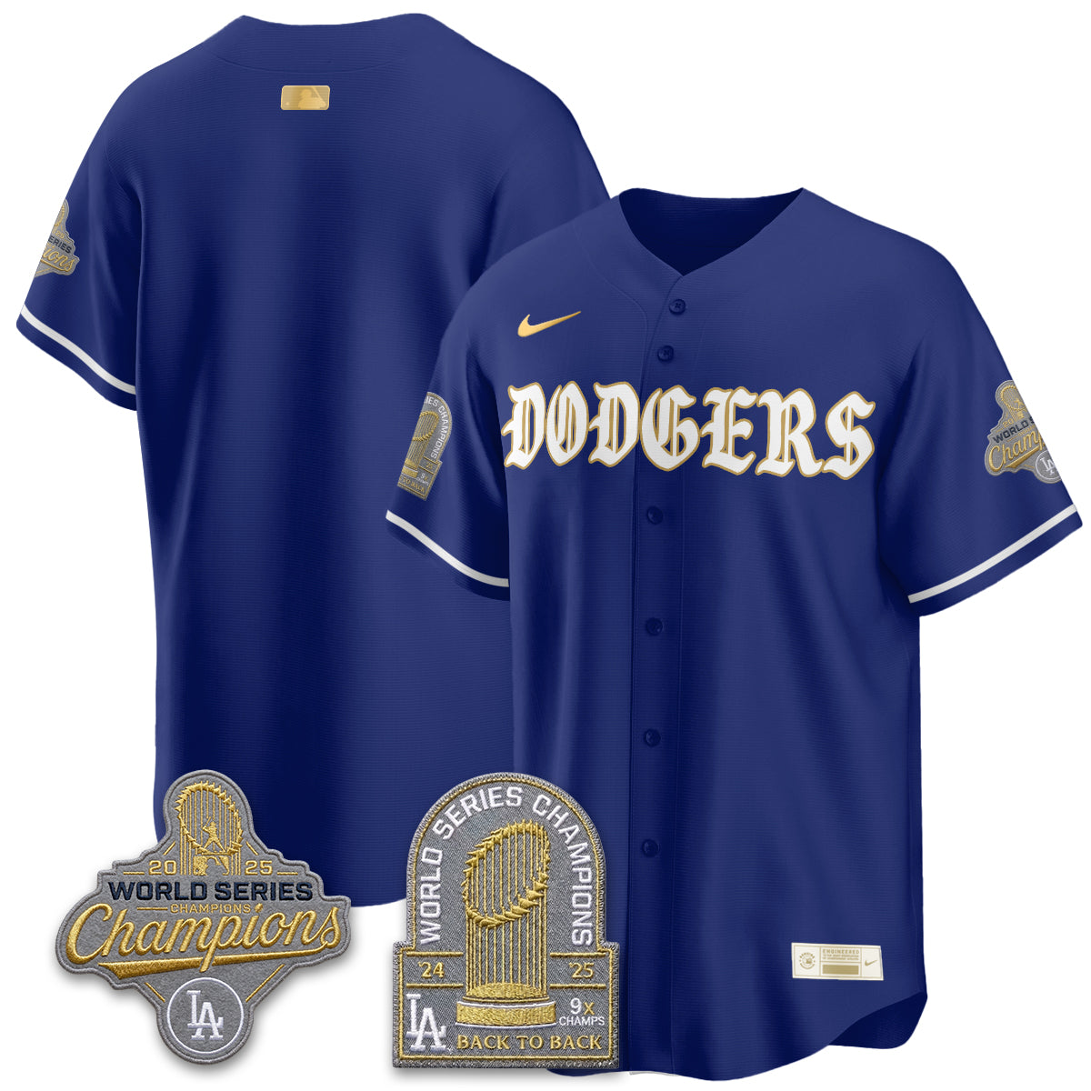 LAD Vapor Limited Jersey - Back to Back 9x Champs - Stitched