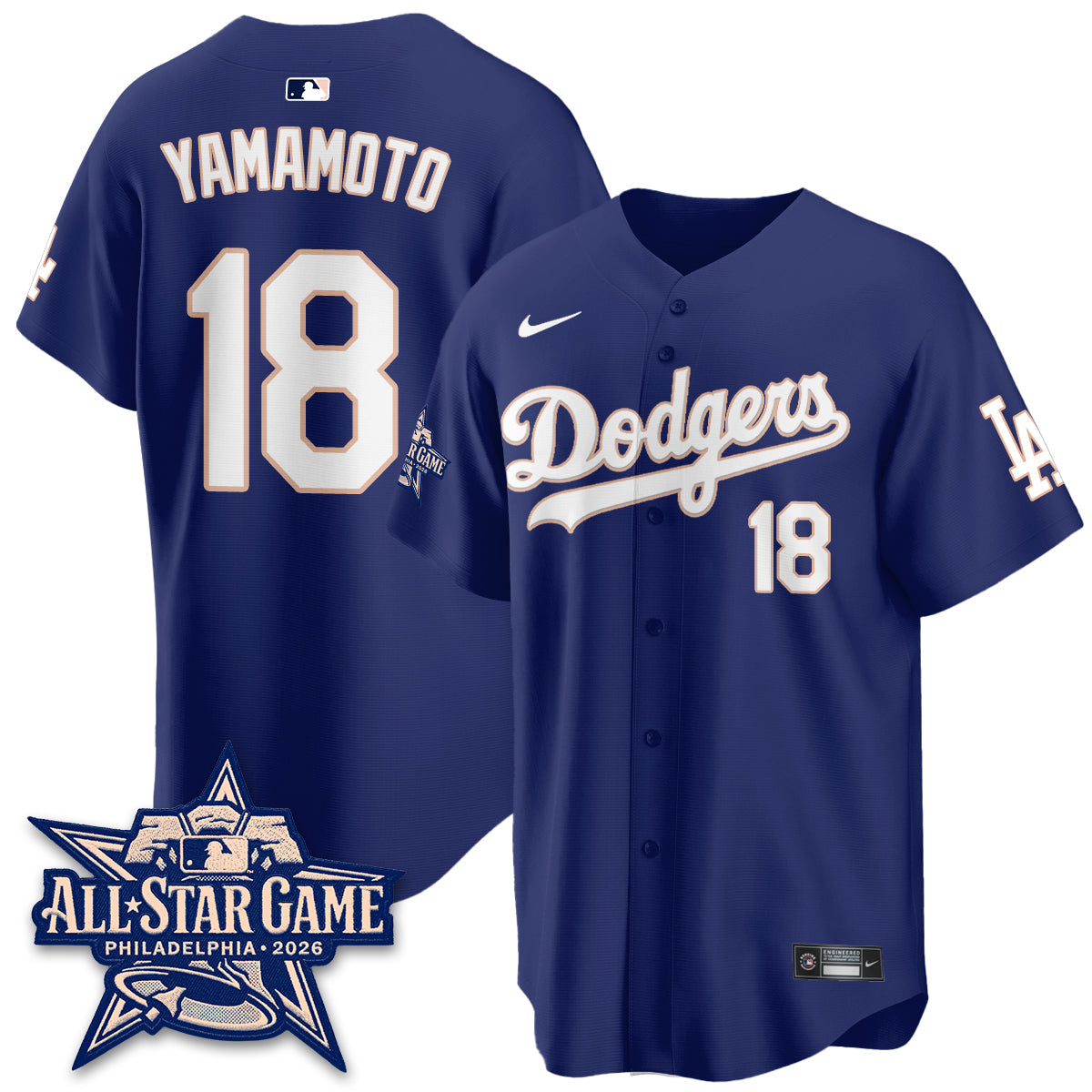 LAD All Star Game 2026 Vapor Jersey - Stitched
