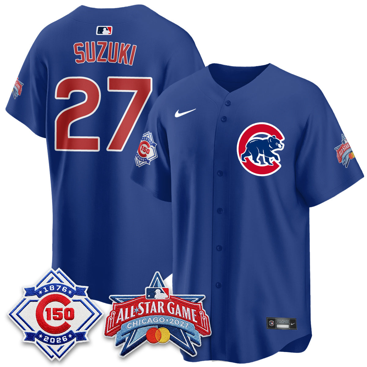 CHC 2027 All Star Game Vapor Limited Jersey - Stitched