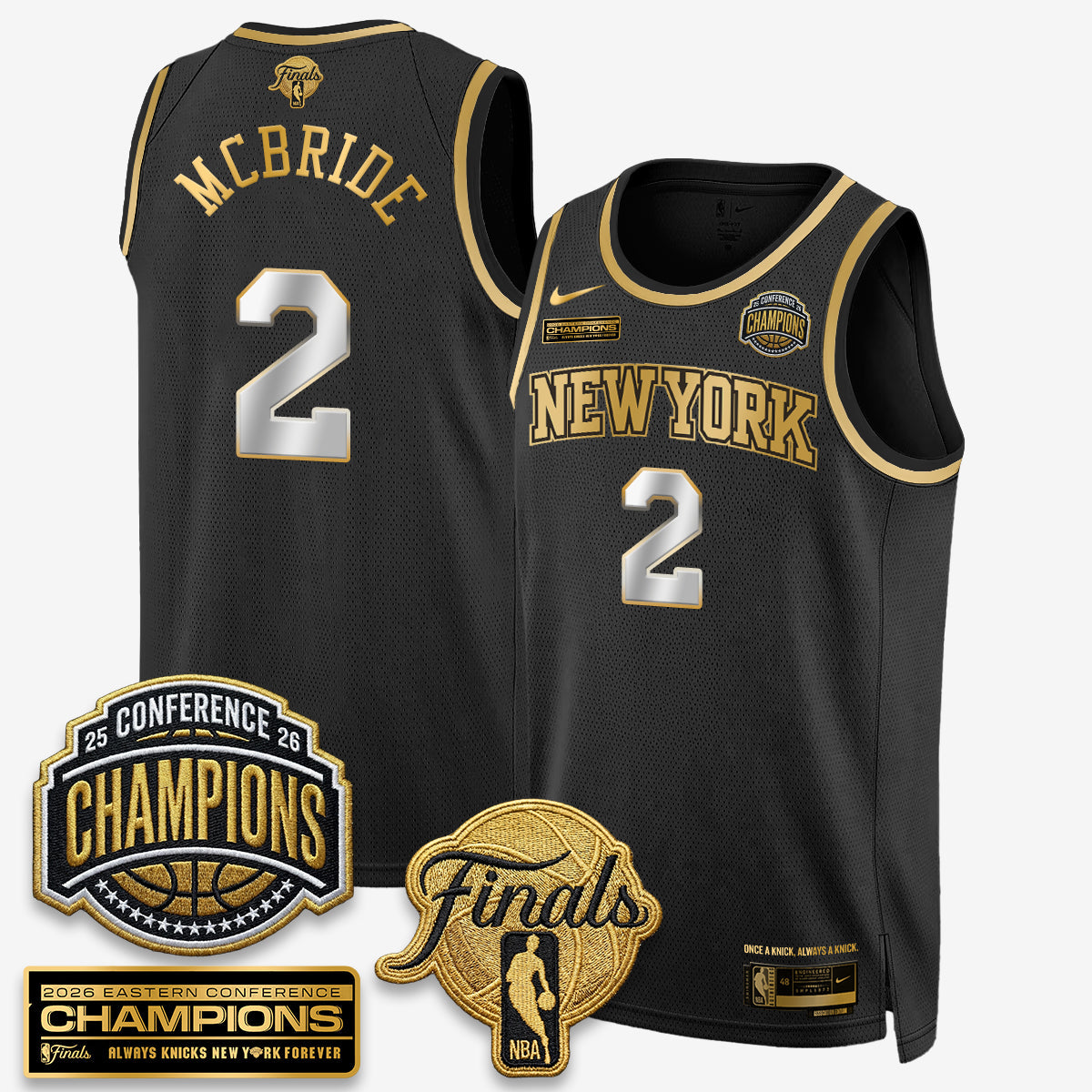 NYK 2026 Basketball  Eastern Conference Champions Vapor Special Edition Jersey - Stitched