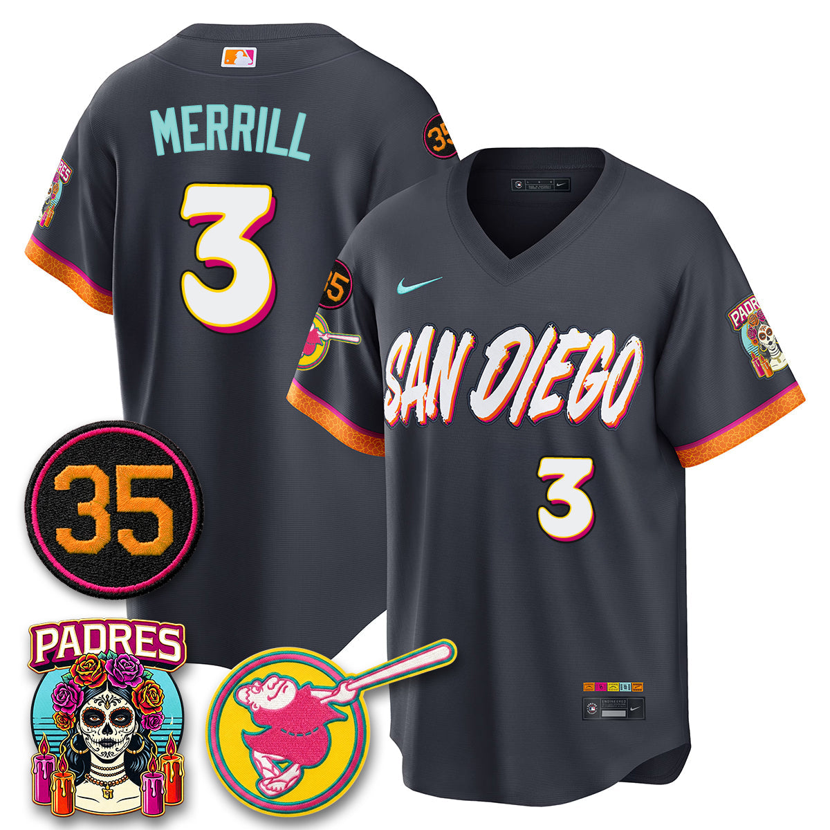 SD 2026 City Connect Vapor Limited Jersey - Stitched V3