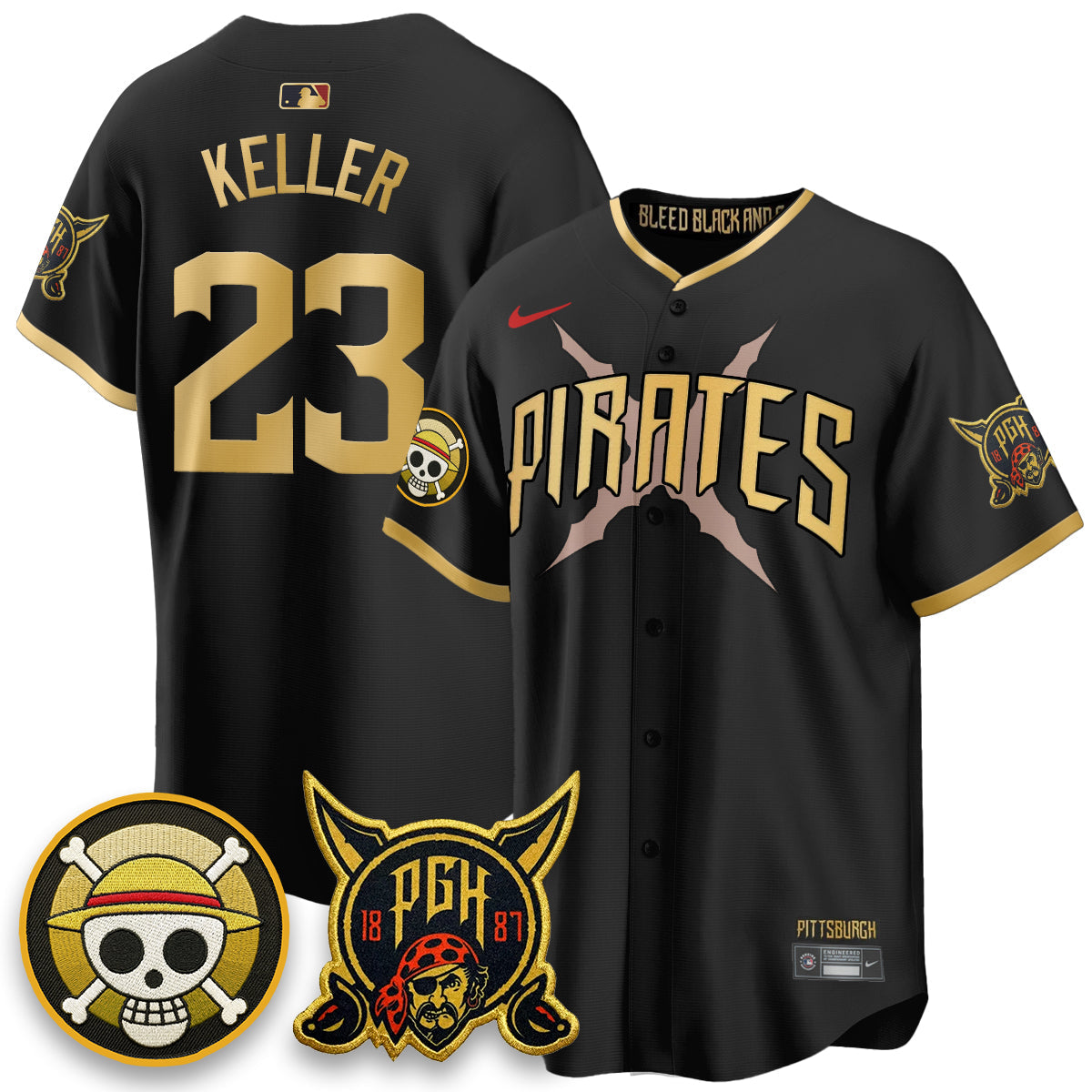 PIT 2026 City Connect x OP Vapor Limited Jersey - Stitched