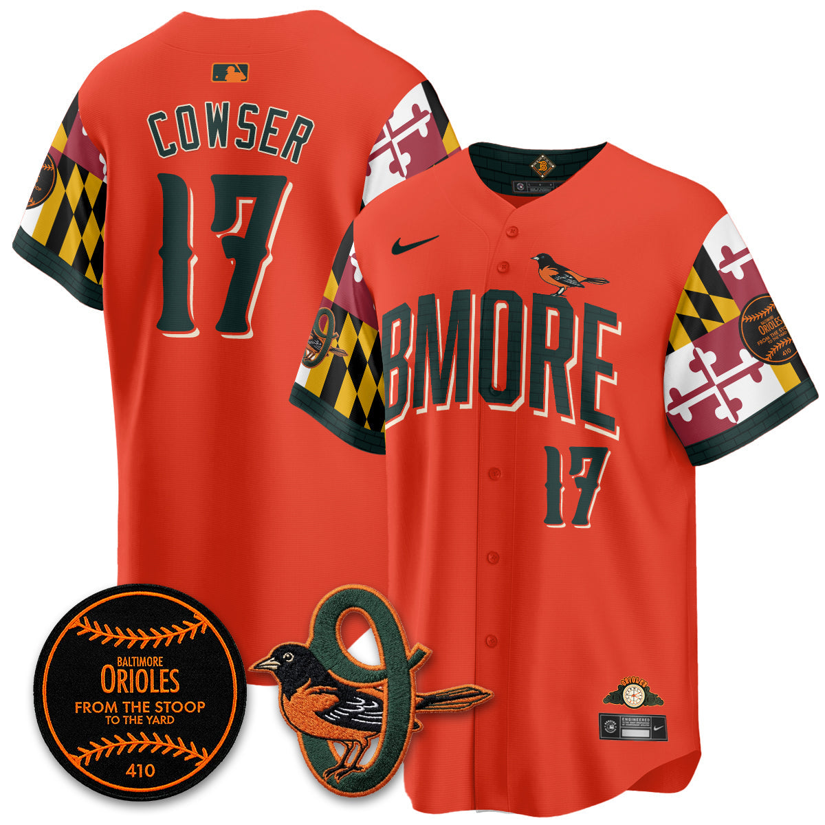 BAL x Maryland State Flag 2026 Vapor Jersey - Stitched