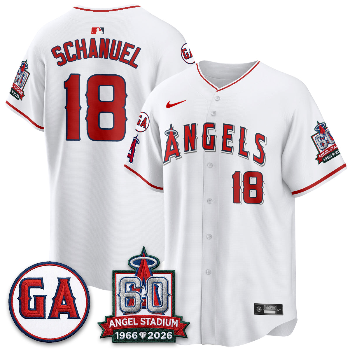 LAA 60th Anniversary Vapor Jersey - Stitched V3