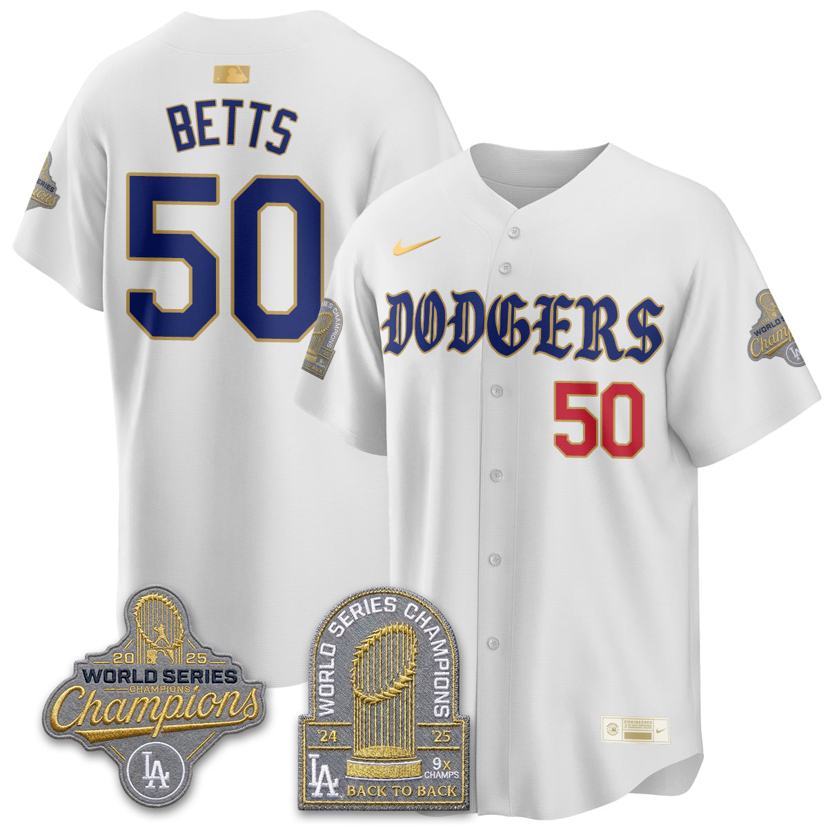 LAD Vapor Limited Jersey - Back to Back 9x Champs - Stitched