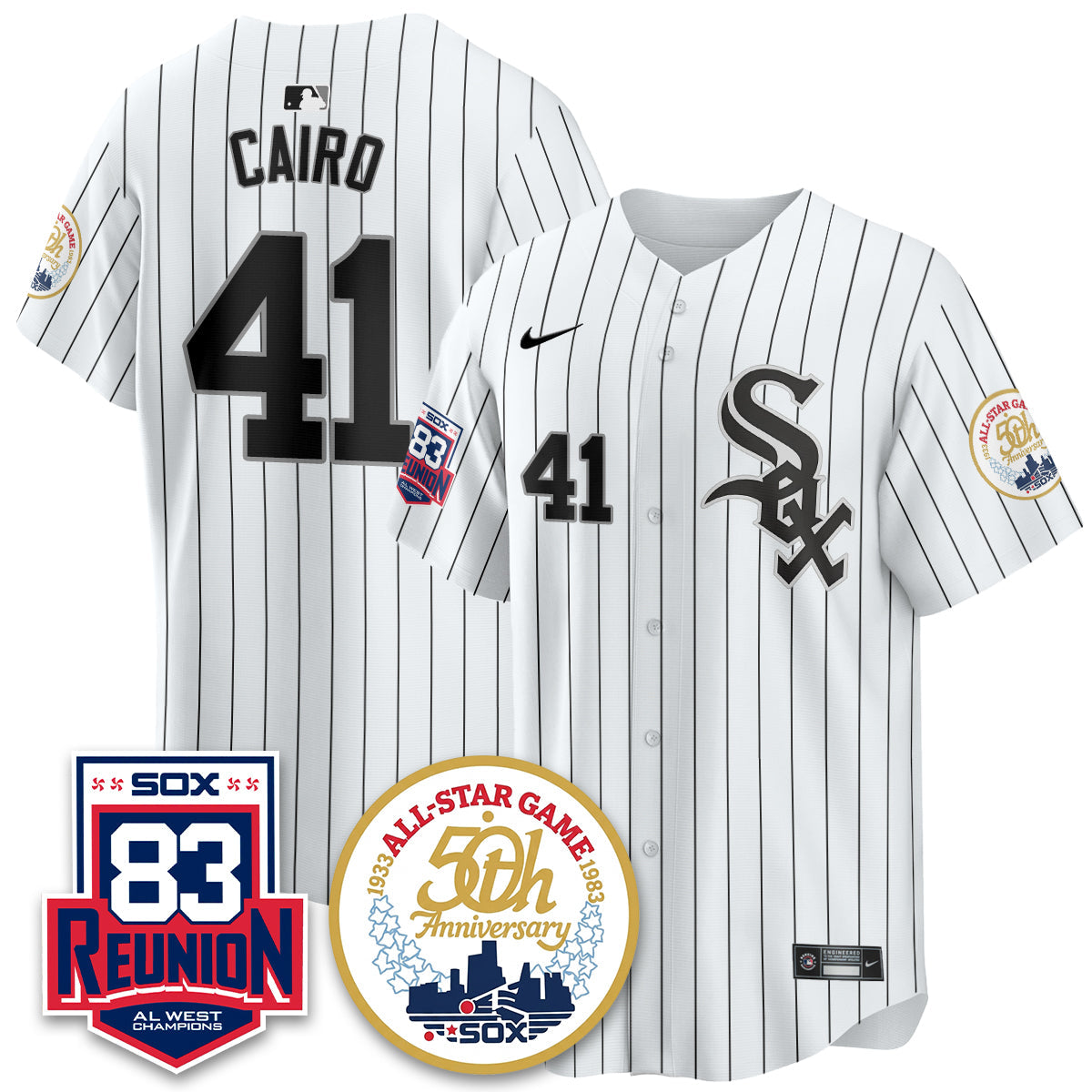 CWS Reunion All West Champions Vapor Jersey - Stitched