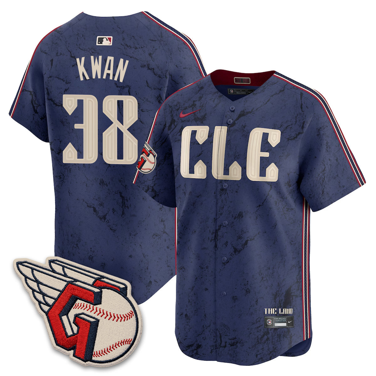 CLE 2026 Black Out Style Limited Vapor Jersey - Stitched